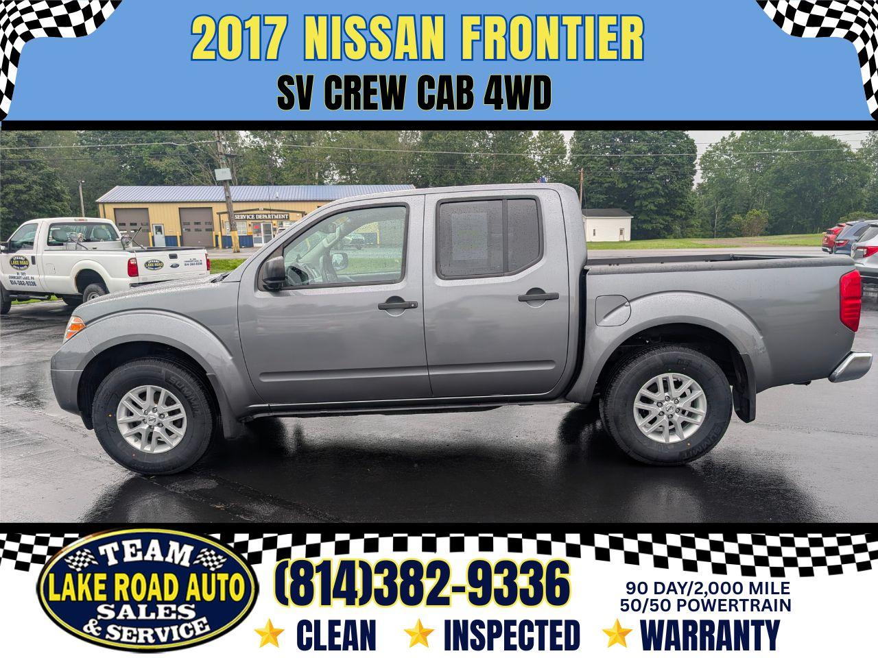 2017 Nissan Frontier 2017.5 Crew Cab 4x4 SV V6 Auto
