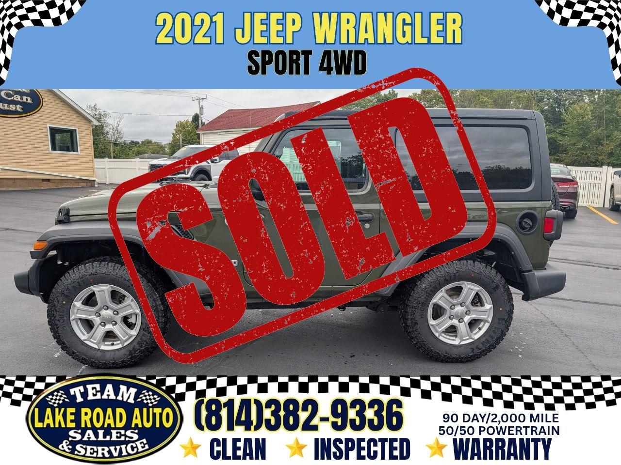 2021 Jeep Wrangler Sport 4x4