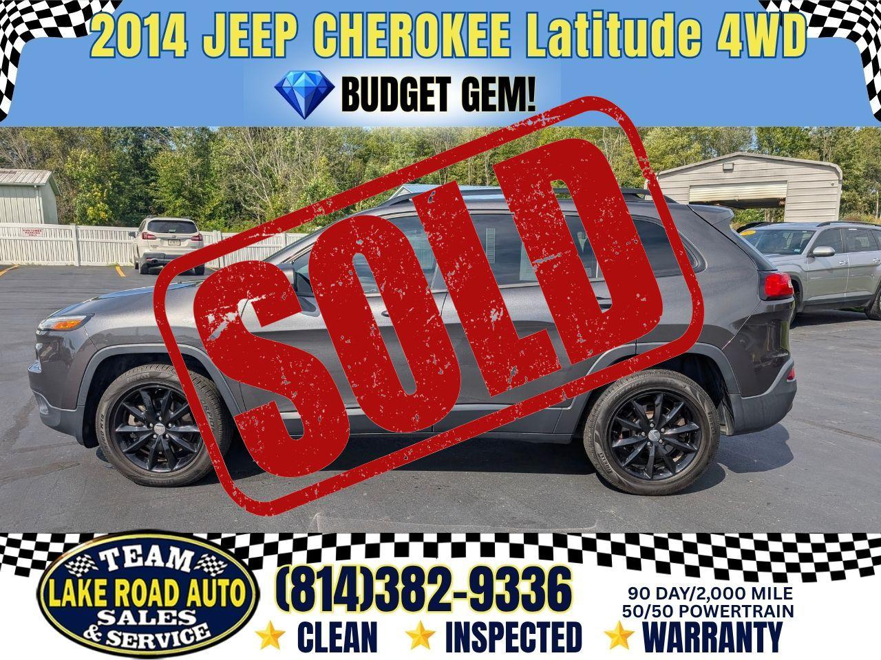 2014 Jeep Cherokee 4WD 4dr Altitude