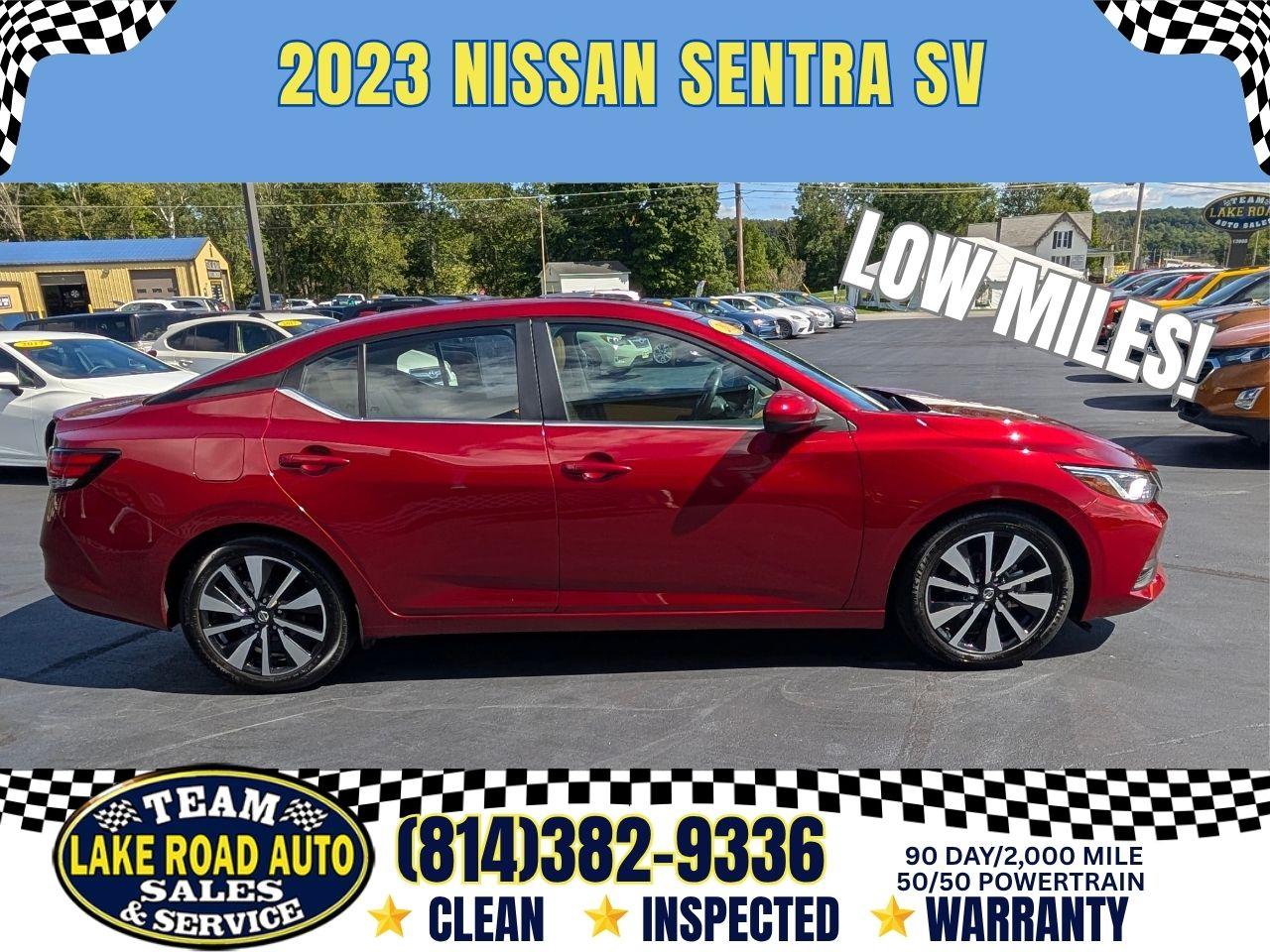 2023 Nissan Sentra SV CVT