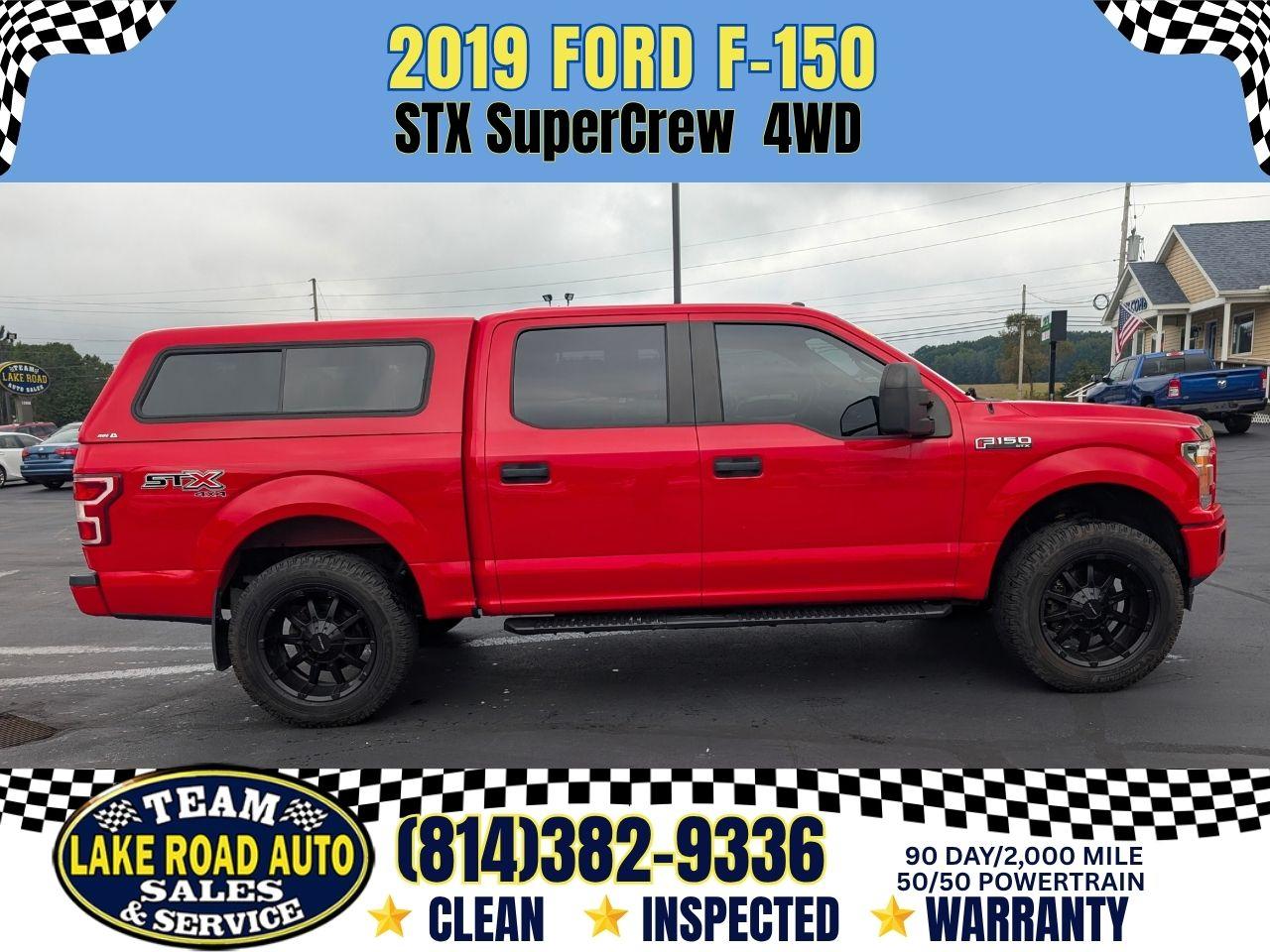 2019 Ford F-150 STX SuperCrew 5.5-ft Box 4WD