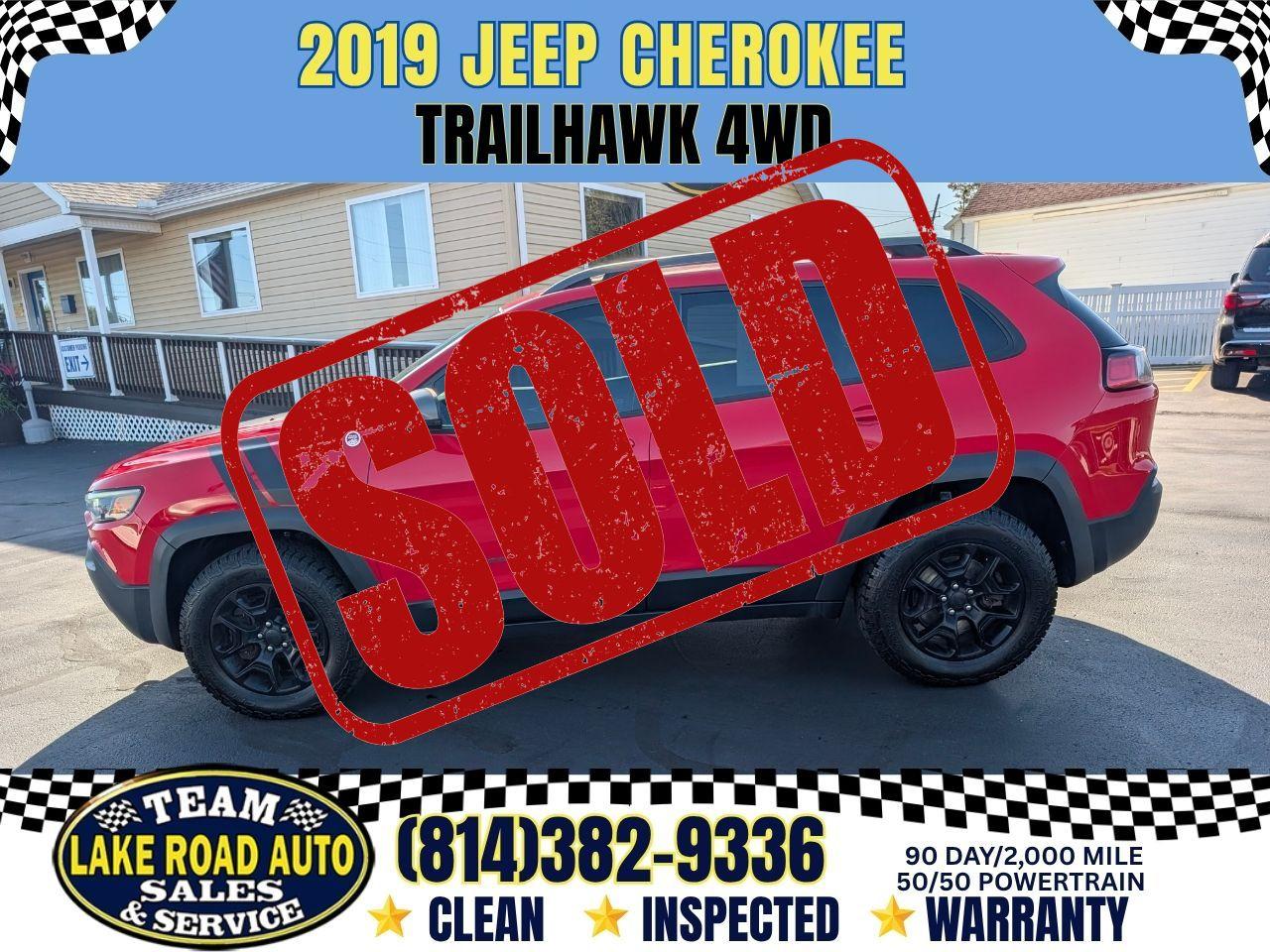 2019 Jeep Cherokee Trailhawk 4x4