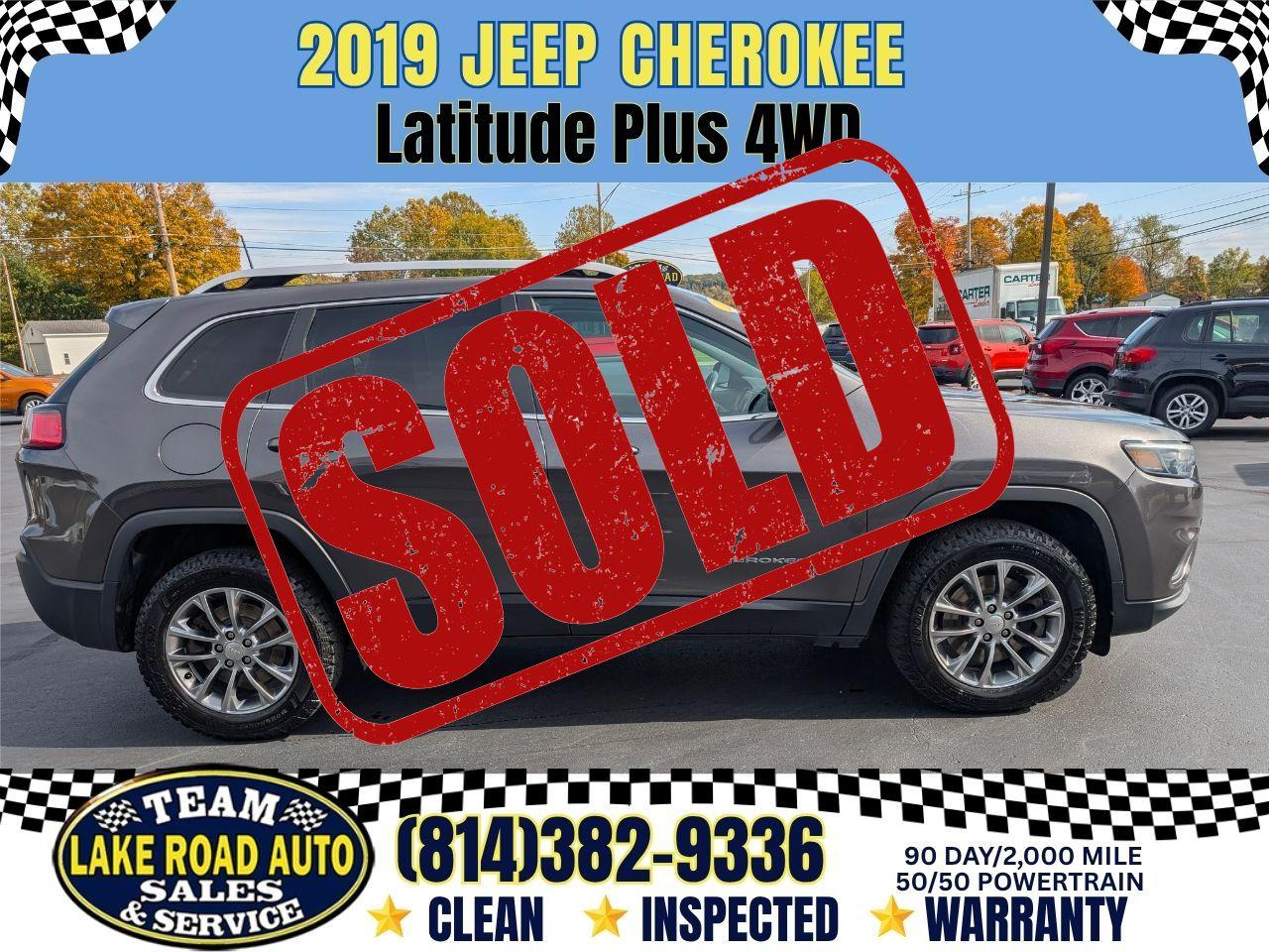 2019 Jeep Cherokee Latitude Plus 4x4