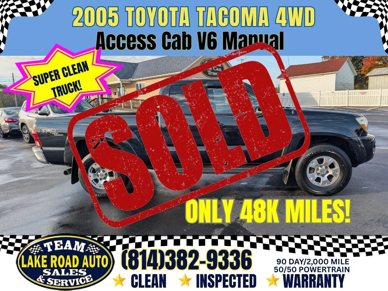 2005 Toyota Tacoma Access 128" V6 Manual 4WD (Natl)