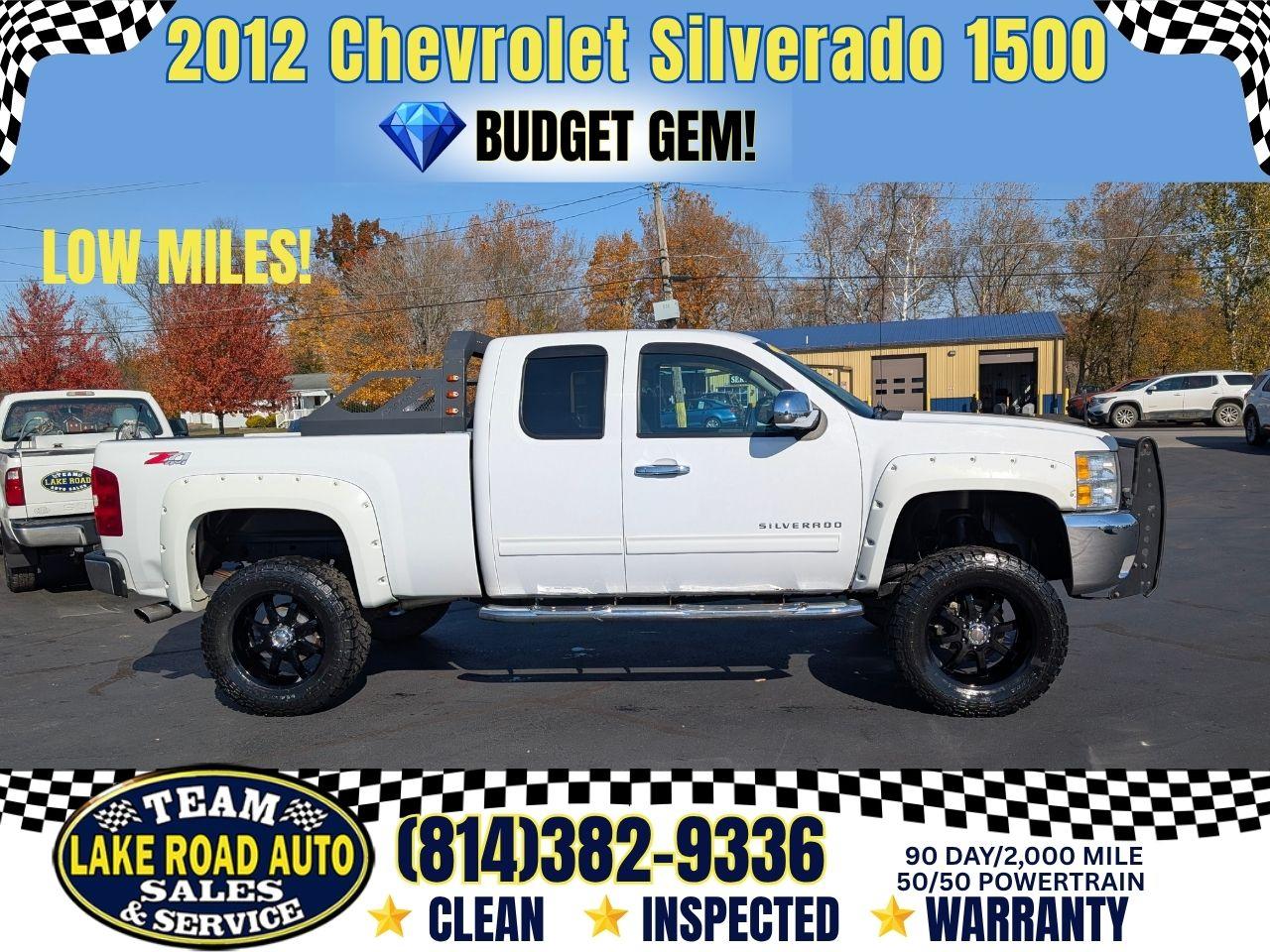 2012 Chevrolet Silverado 1500 4WD Ext Cab 143.5" LT