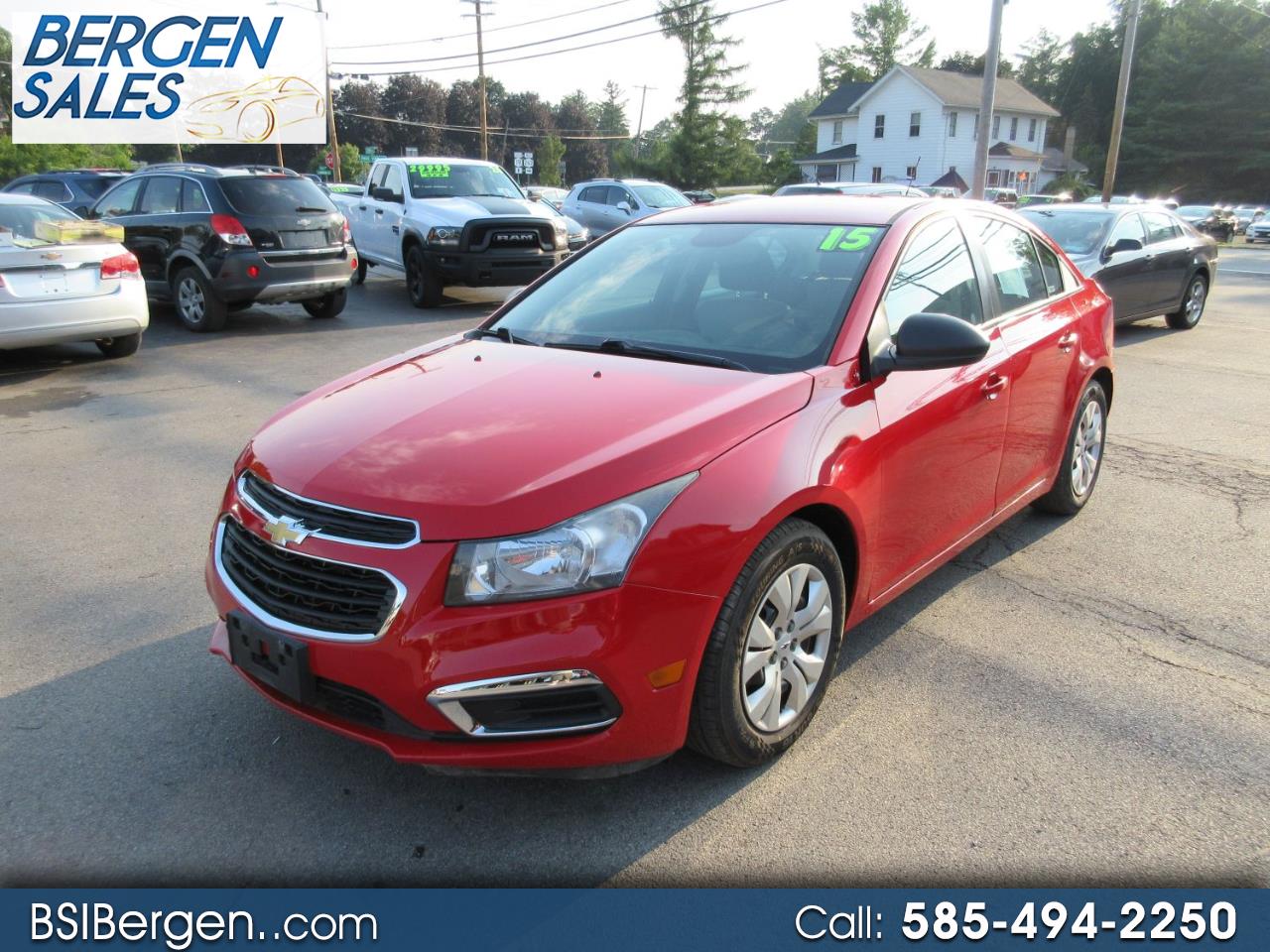 Used 2015 Chevrolet Cruze LS Auto for Sale in Bergen NY 14416 Bergen
