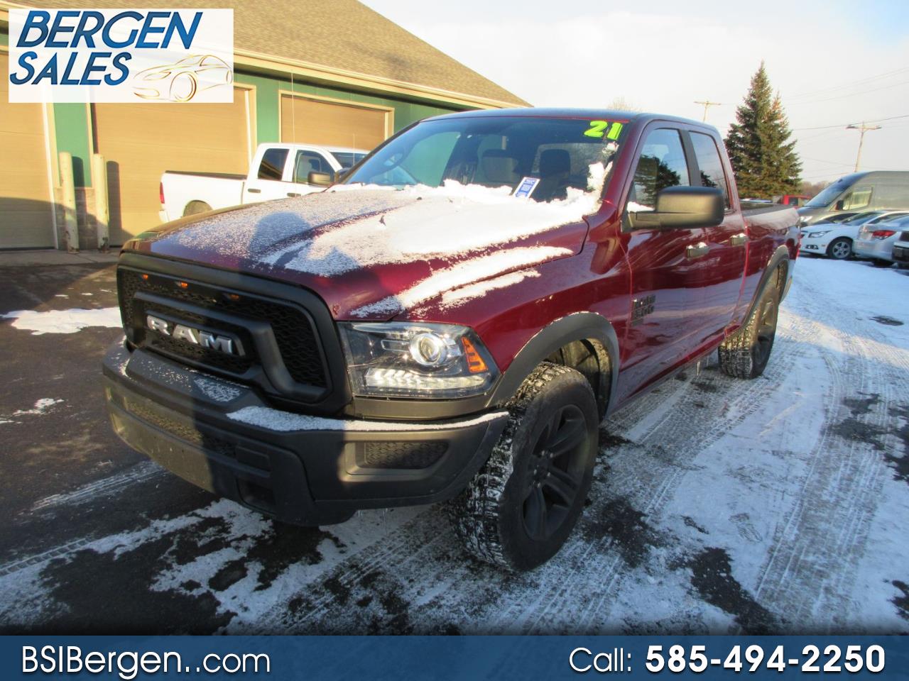 RAM 1500 SLT Quad Cab 4WD 2021