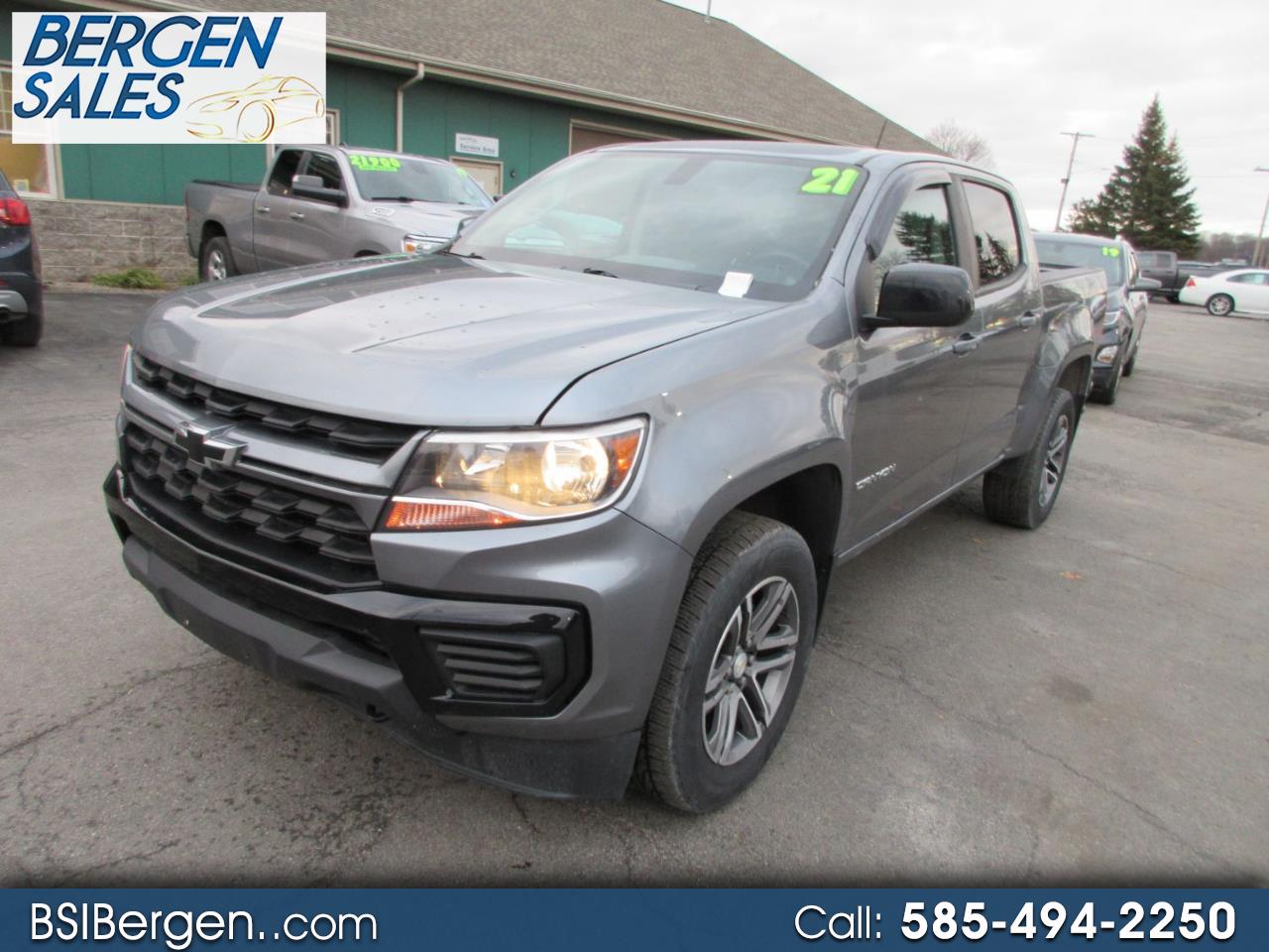 Chevrolet Colorado Work Truck Crew Cab Short Box 4WD 2021