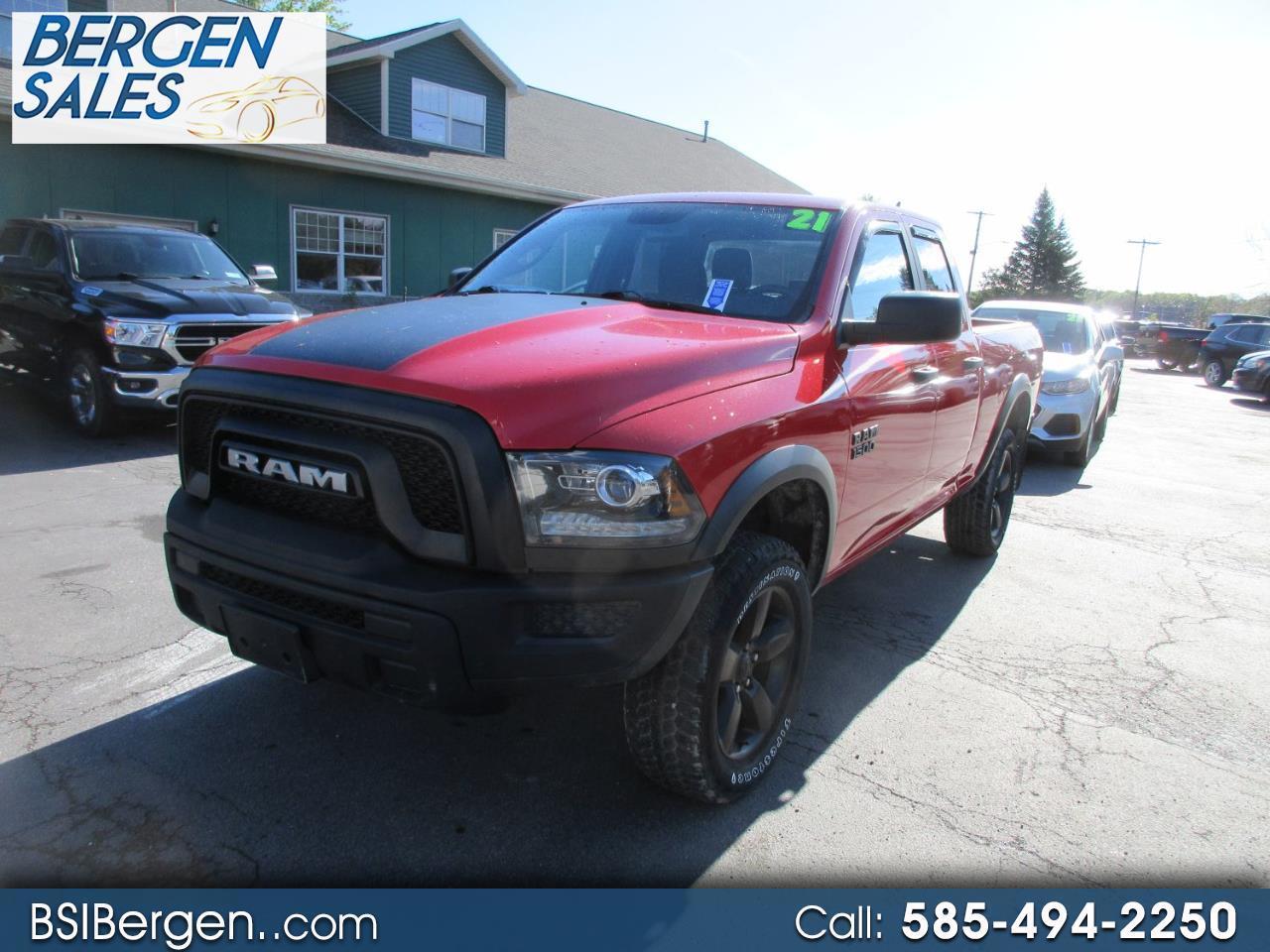 RAM 1500 SLT Quad Cab 4WD 2021