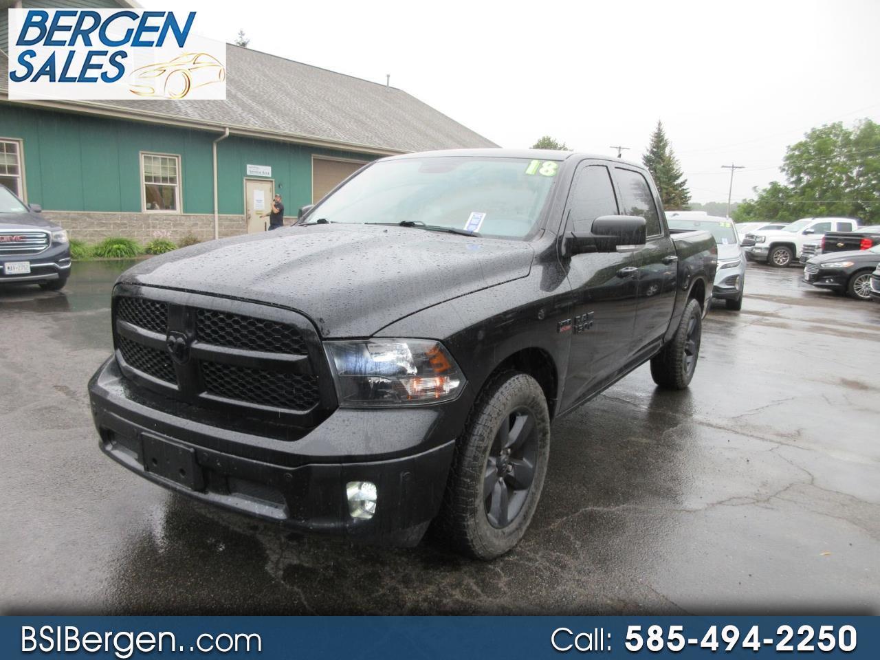 RAM 1500 SLT Crew Cab SWB 4WD 2018