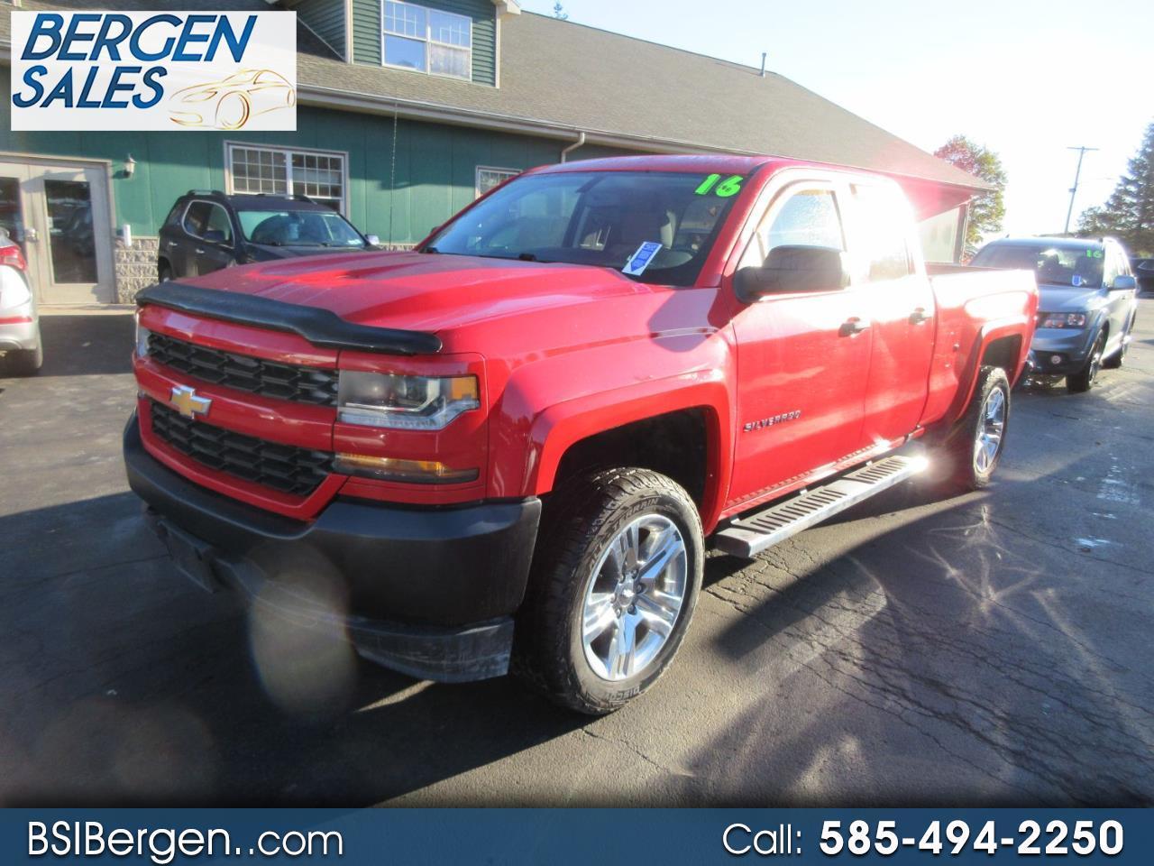 Chevrolet Silverado 1500 Work Truck Double Cab 4WD 2016