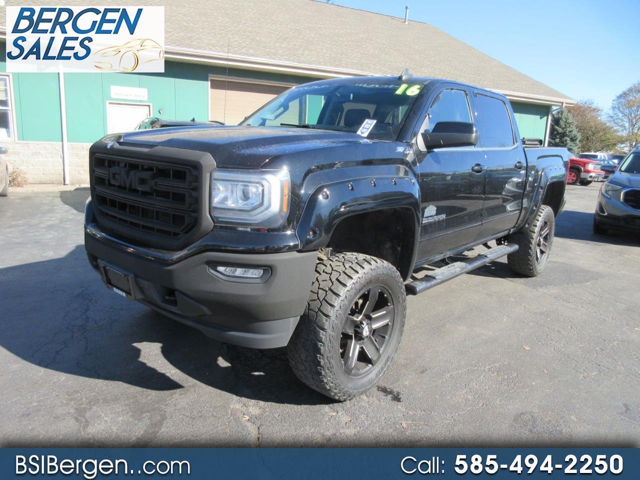 GMC Sierra 1500 SLE Crew Cab Long Box 4WD 2016
