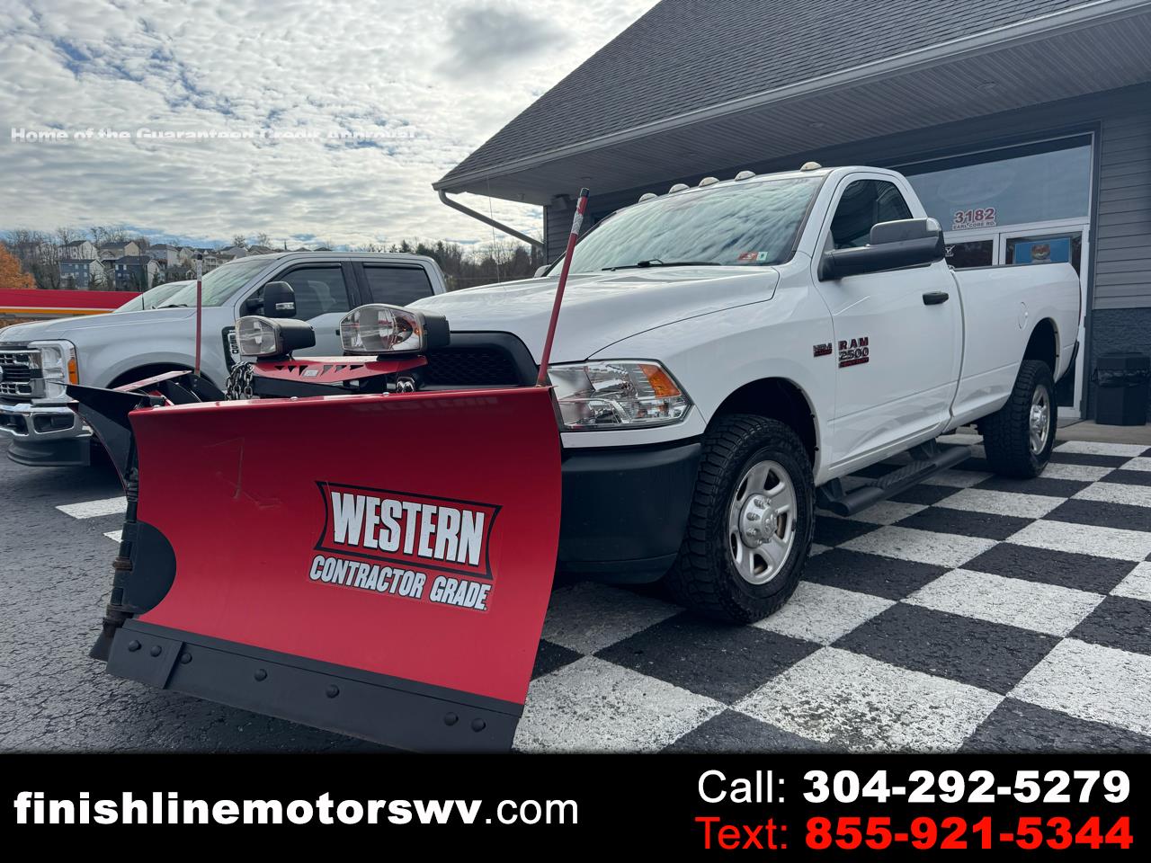 2018 RAM 2500 Tradesman 4x4 Reg Cab 8' Box