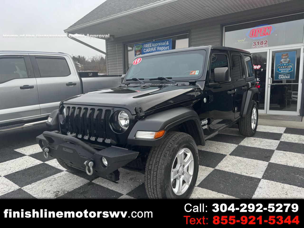 2019 Jeep Wrangler Unlimited Sport S 4x4