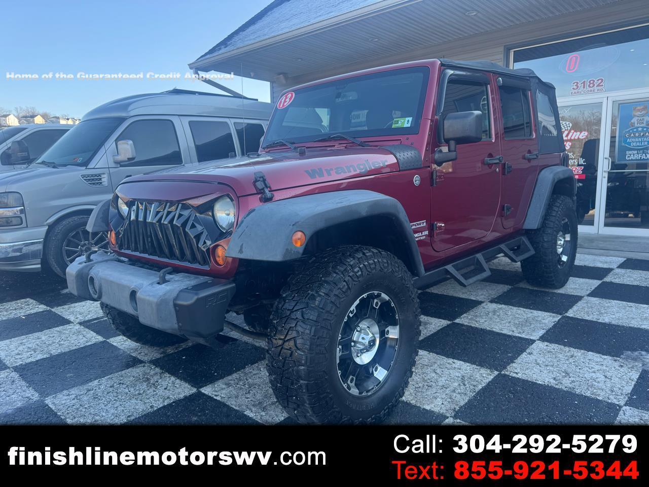 2013 Jeep Wrangler Unlimited 4WD 4dr Sport