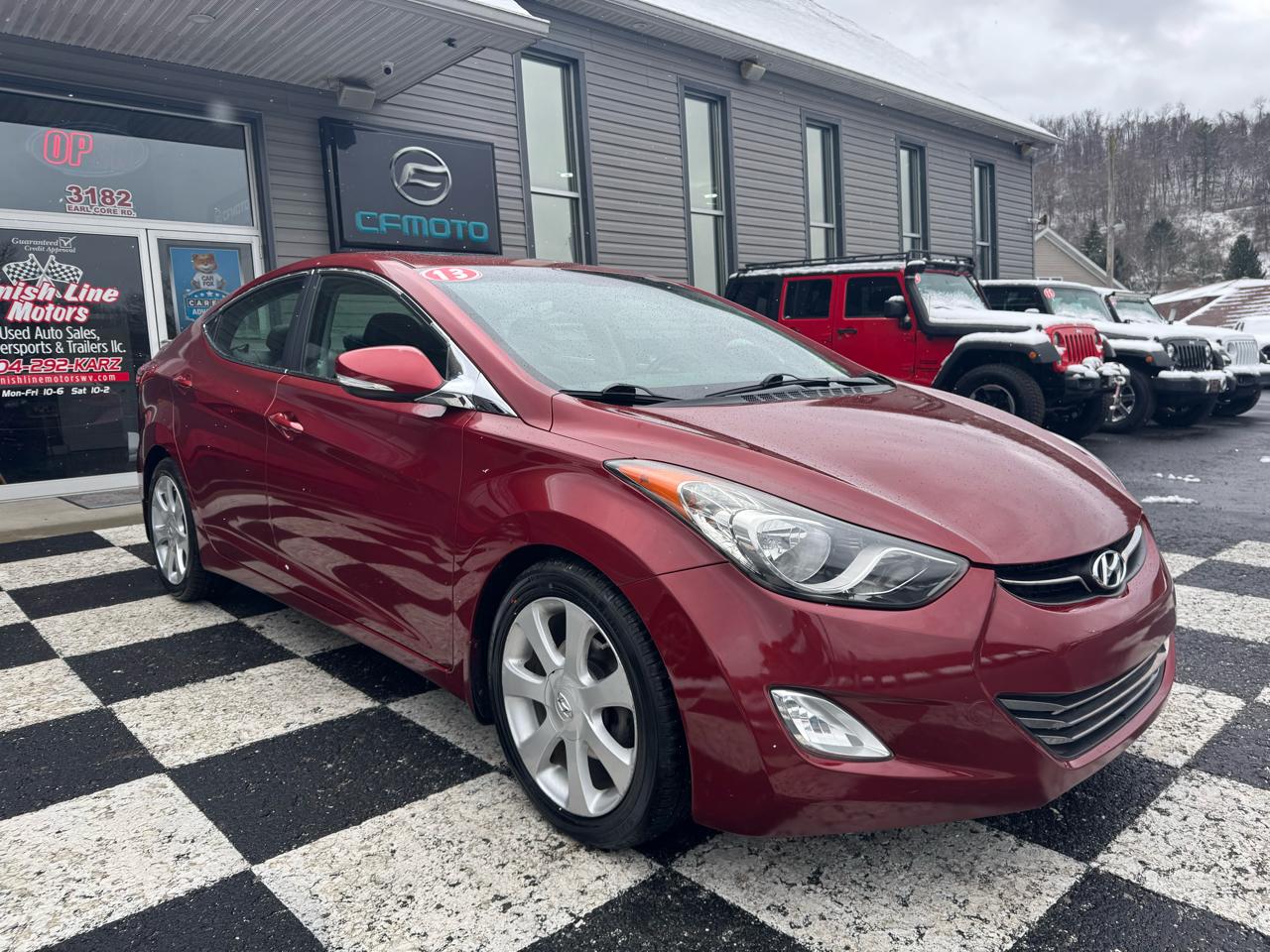 Hyundai Elantra 4dr Sdn Auto Limited 2013