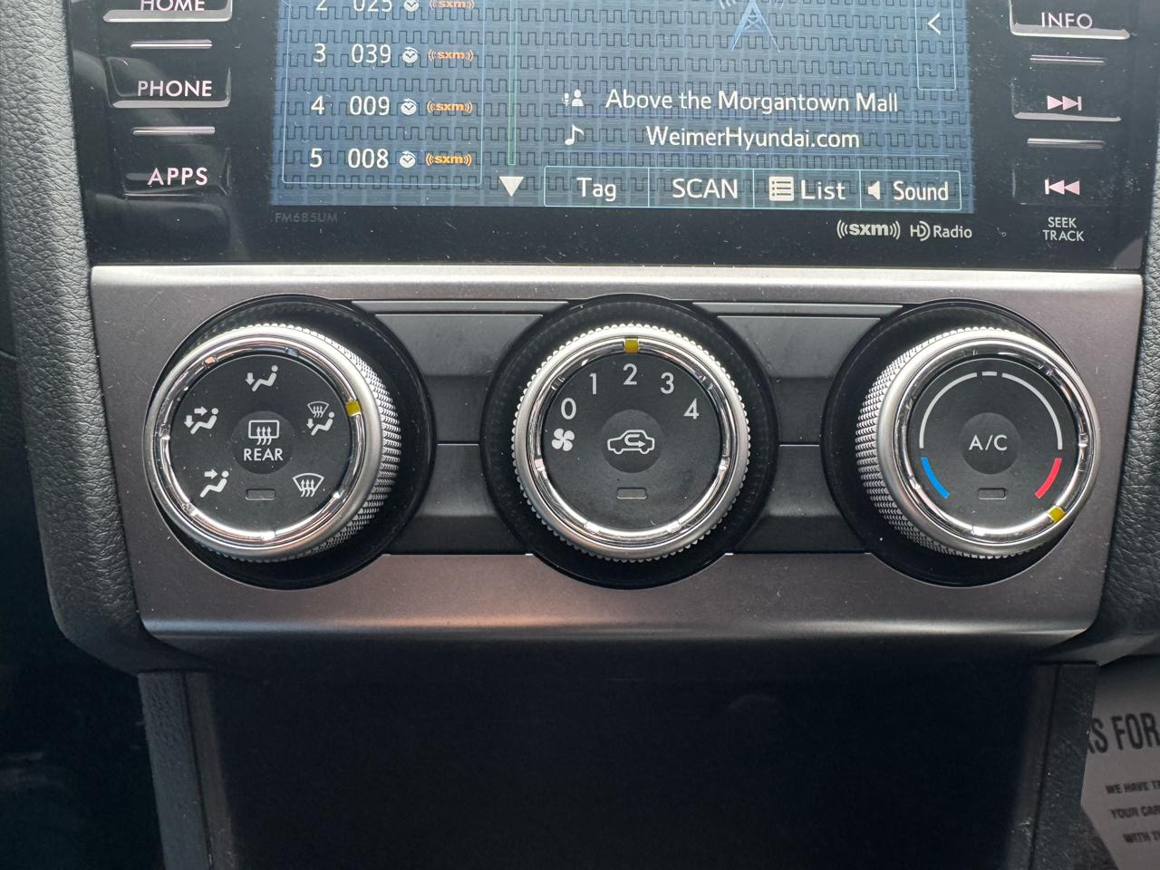 Subaru Crosstrek 5dr CVT 2.0i Premium 2016