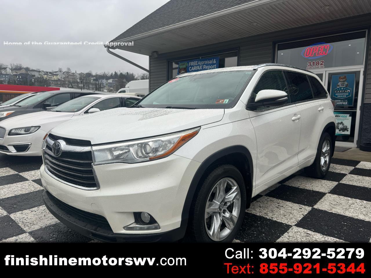 2016 Toyota Highlander AWD 4dr V6 Limited (Natl)