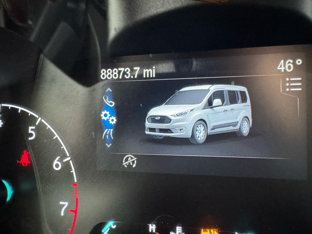 Ford Transit Connect Van XL LWB w/Rear Symmetrical Doors 2020