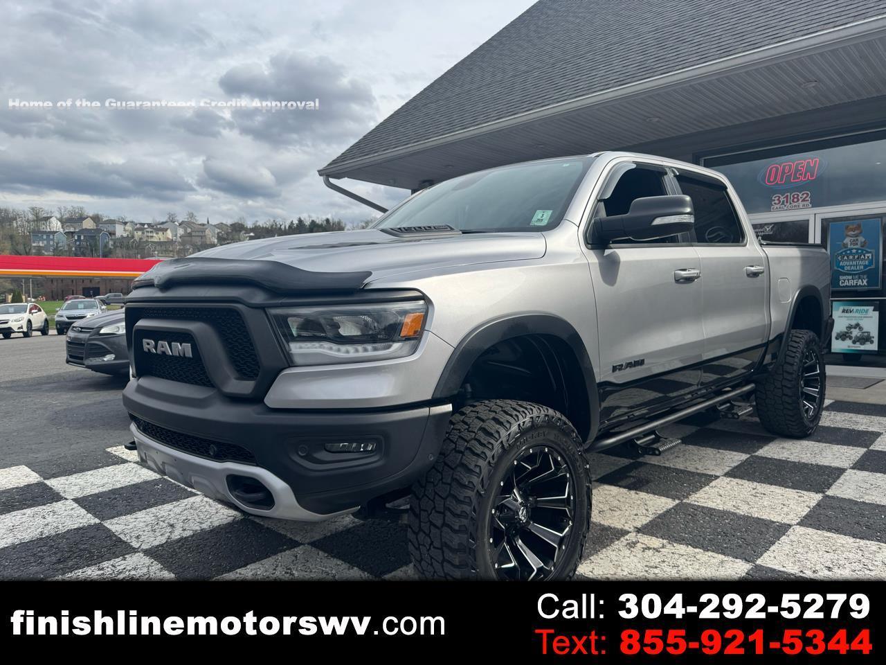 2019 RAM 1500 Rebel 4x4 Crew Cab 5'7" Box
