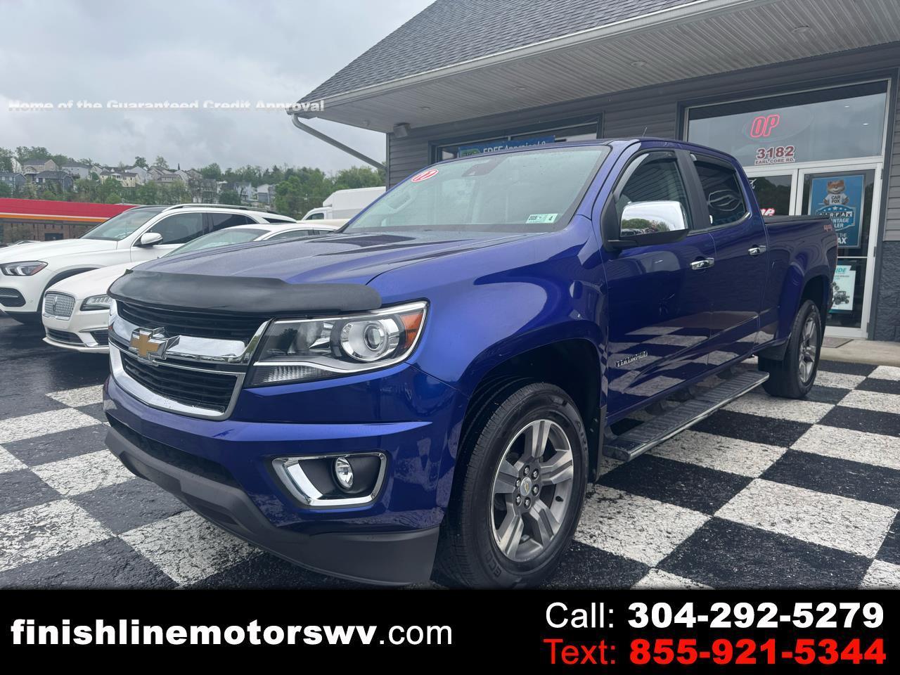 2017 Chevrolet Colorado 4WD Crew Cab 140.5" LT