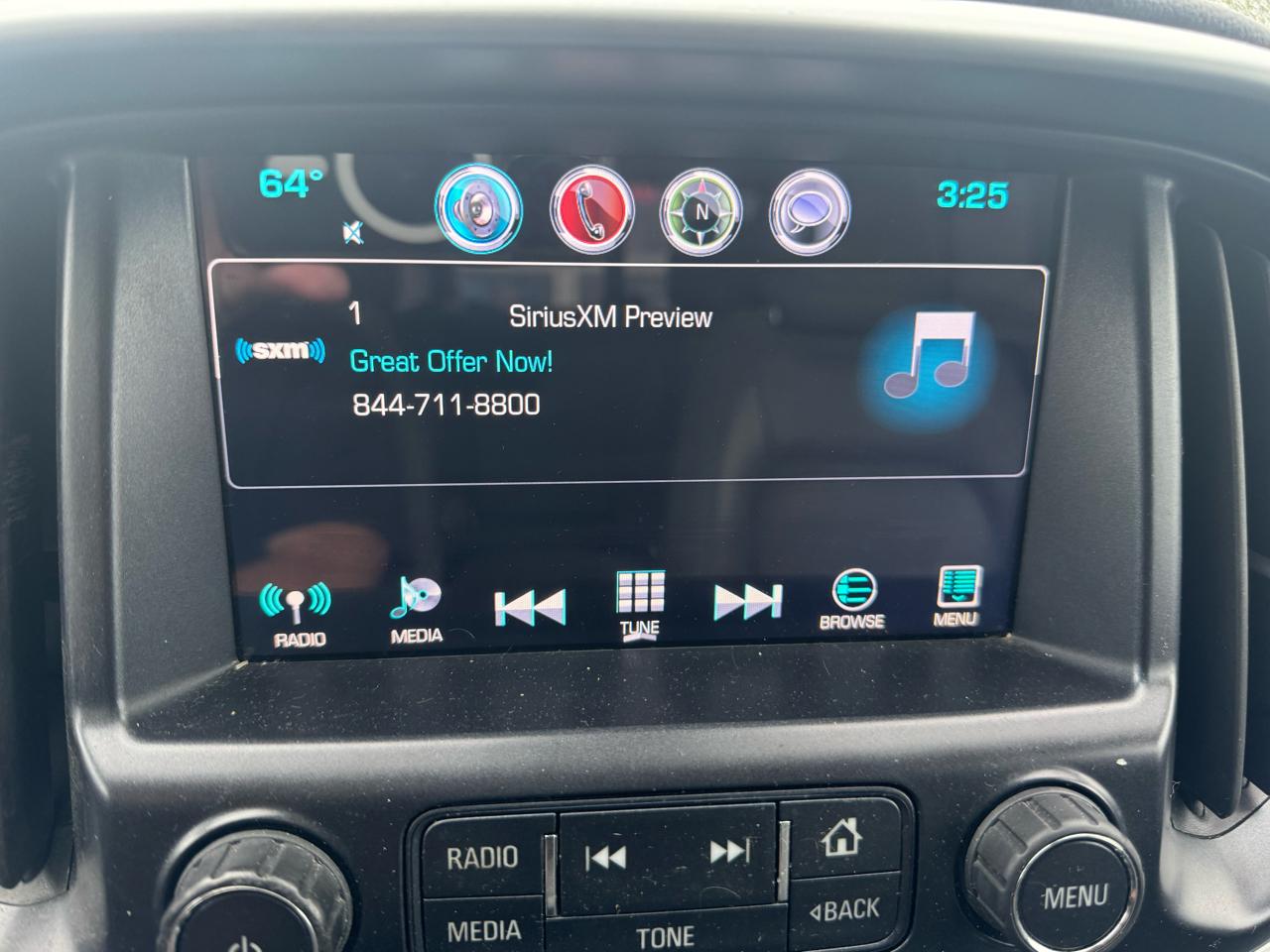 Chevrolet Colorado 4WD Crew Cab 140.5" LT 2017