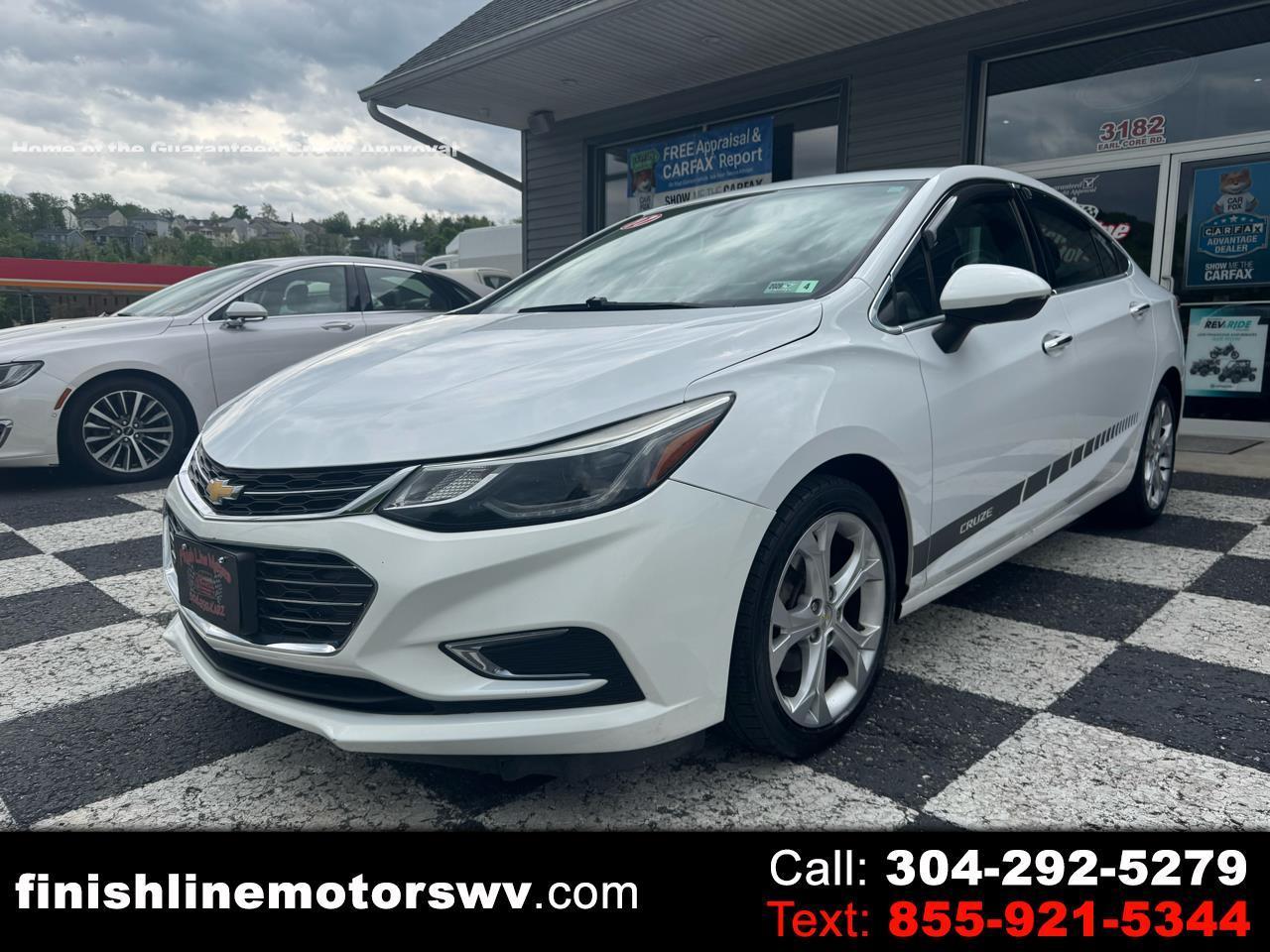 2017 Chevrolet Cruze 4dr Sdn 1.4L Premier w/1SF