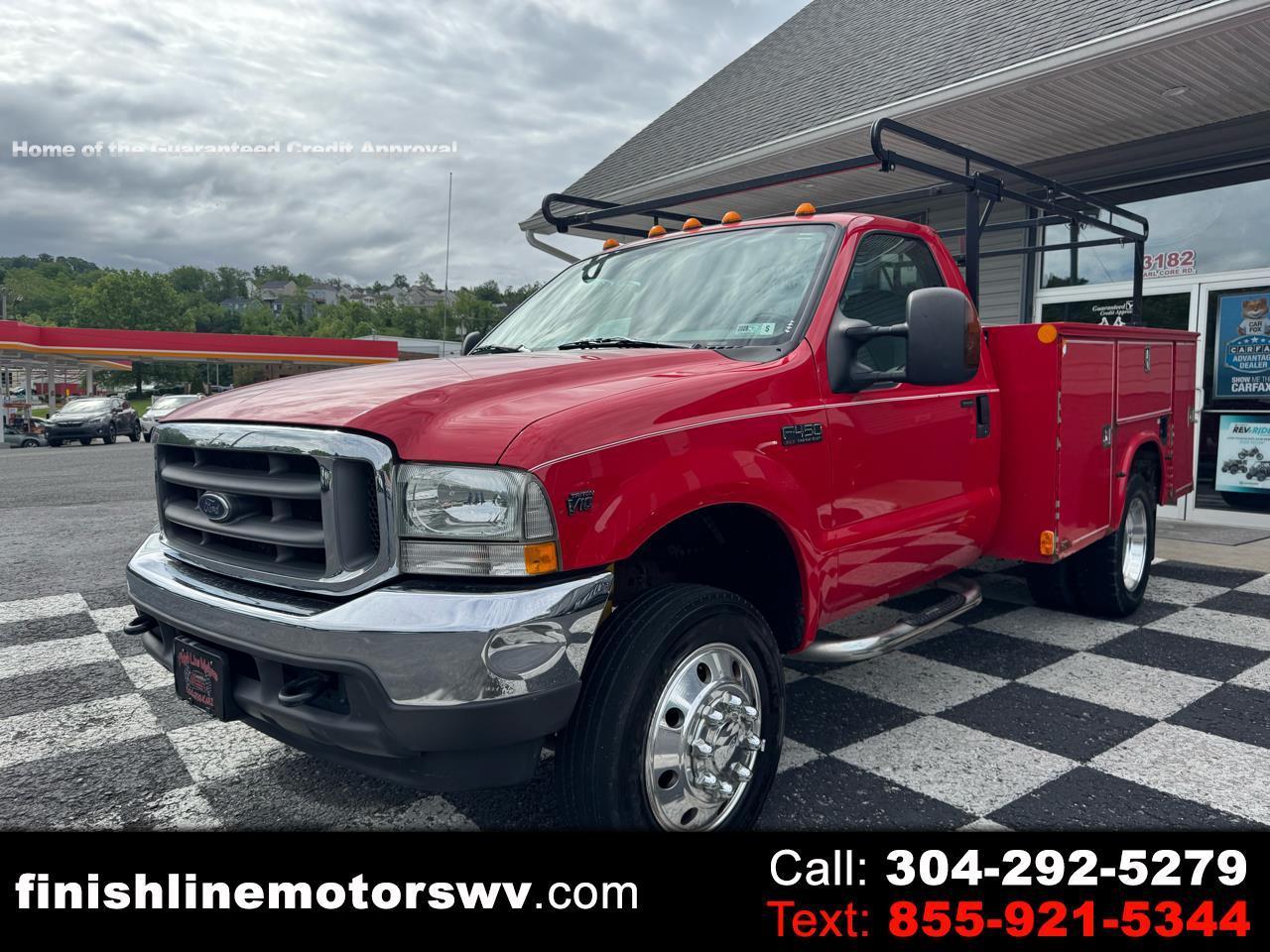 2004 Ford Super Duty F-450 DRW Reg Cab 141" WB 60" CA XLT