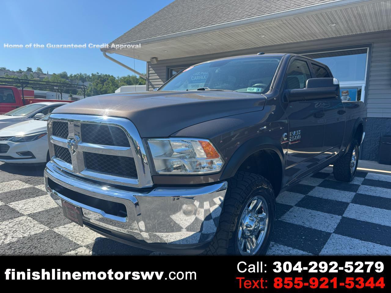 2018 RAM 2500 Tradesman 4x4 Crew Cab 6'4" Box