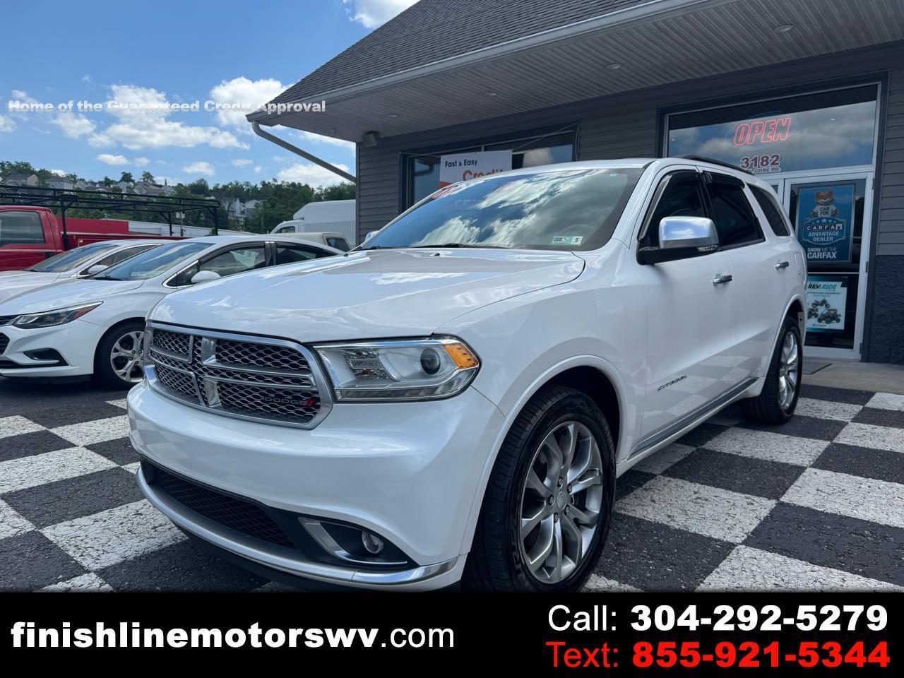 2017 Dodge Durango Citadel Anodized Platinum AWD