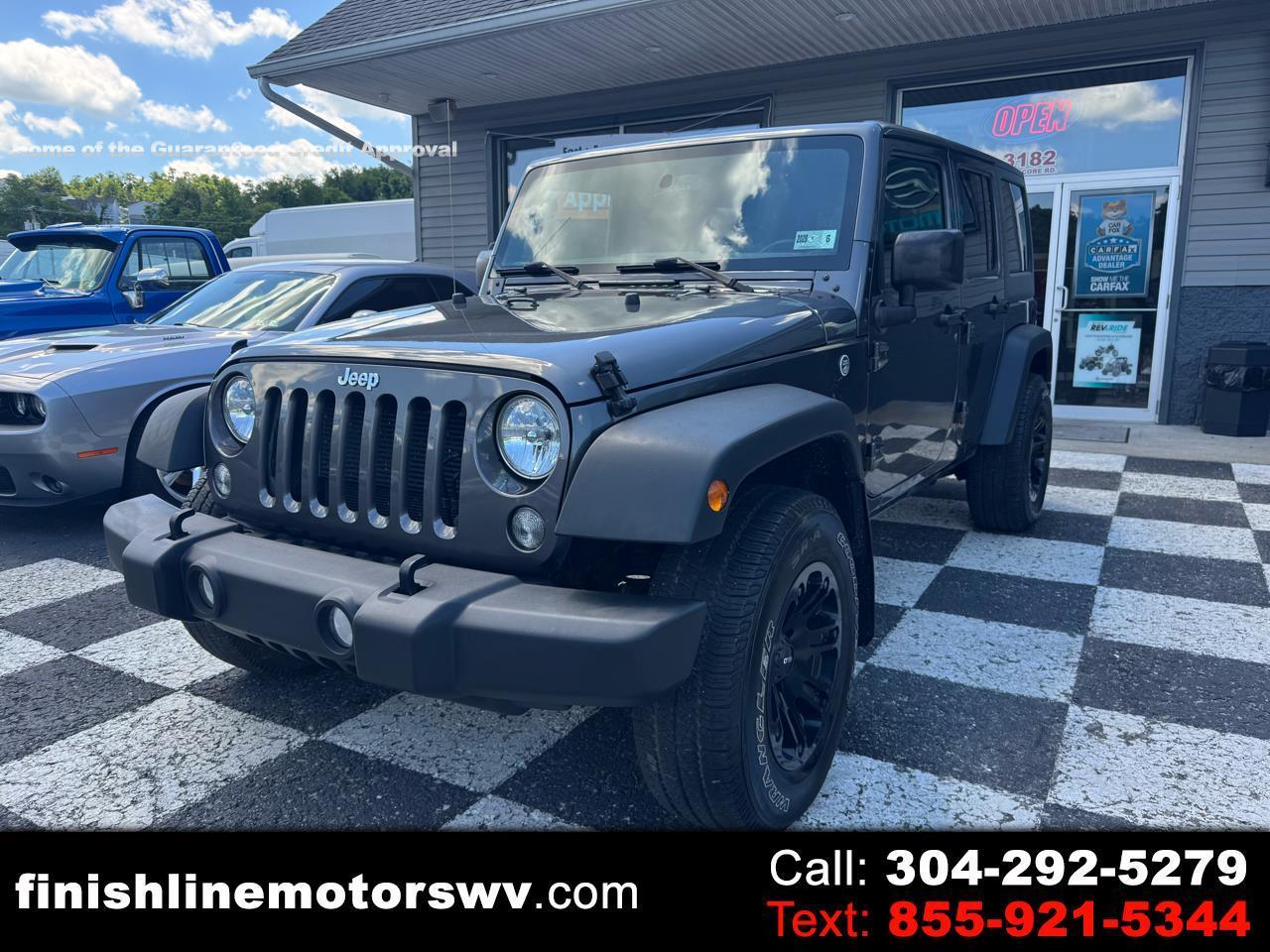 2018 Jeep Wrangler JK Unlimited Sport S 4x4