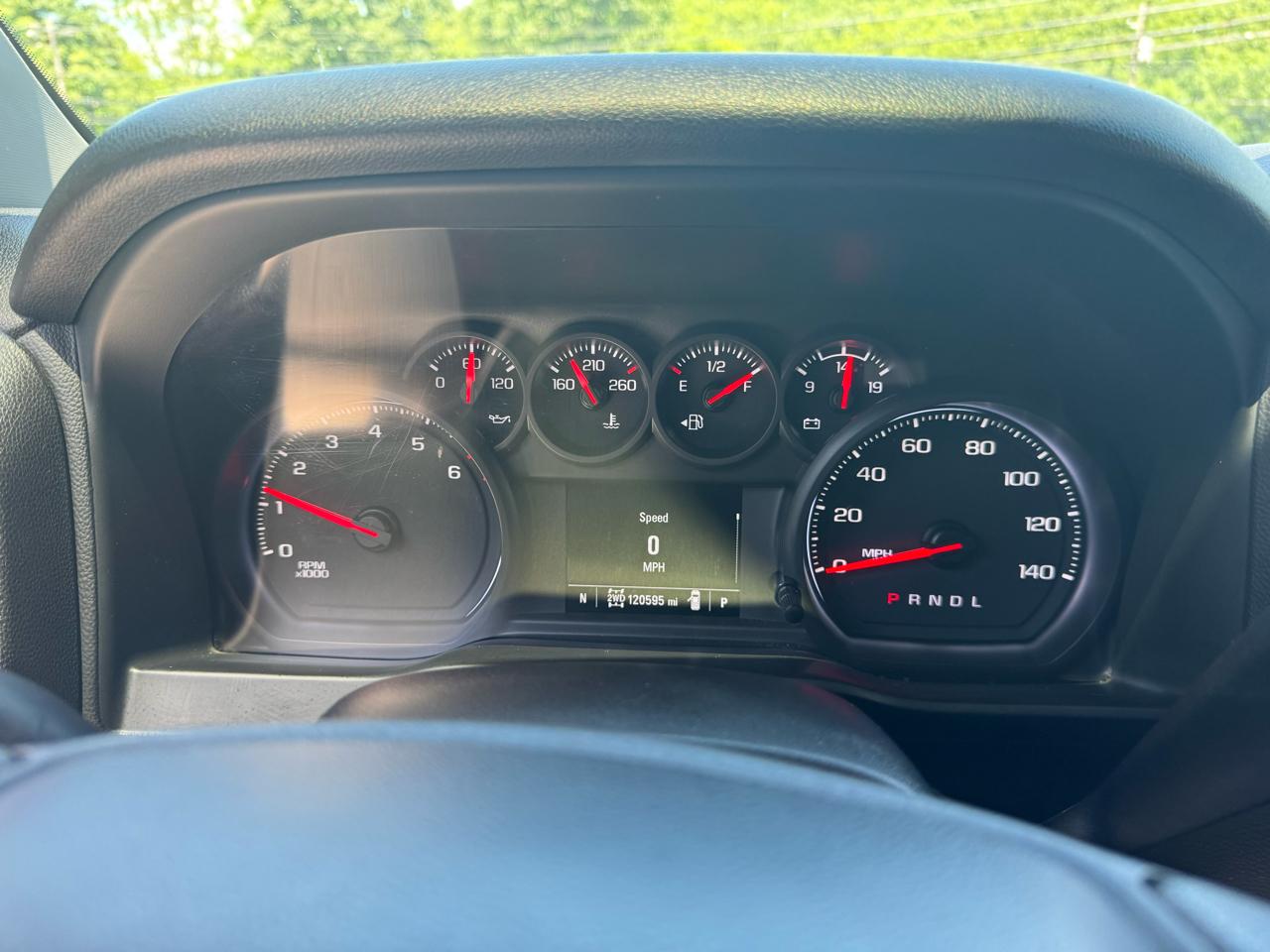 Chevrolet Silverado 1500 4WD Double Cab 147" Custom 2020