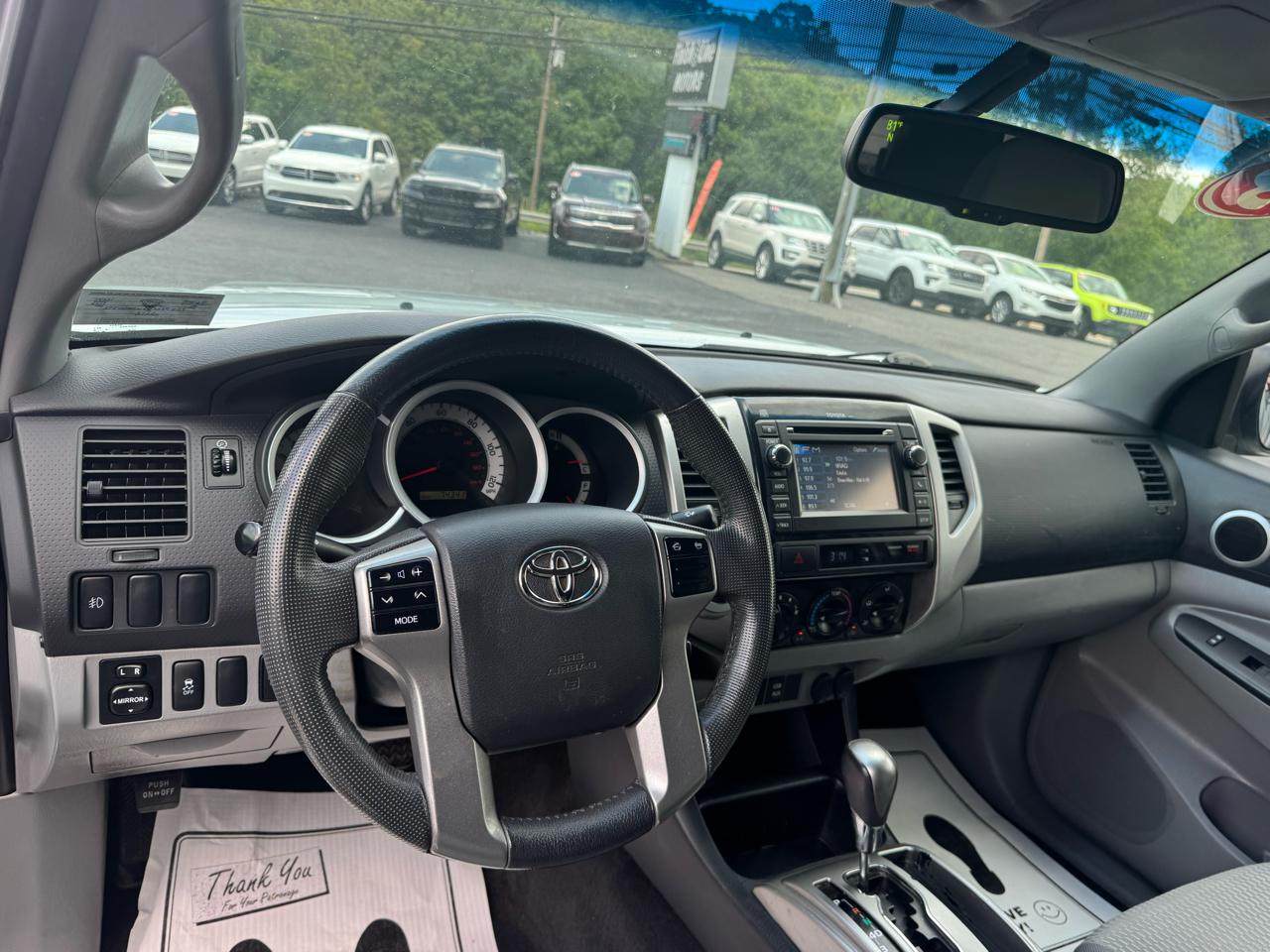 Toyota Tacoma 4WD Access Cab V6 AT SR5 (Natl) 2013