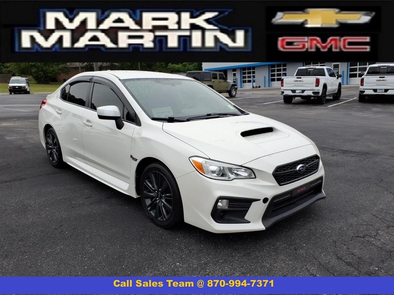 2018 Subaru WRX Manual