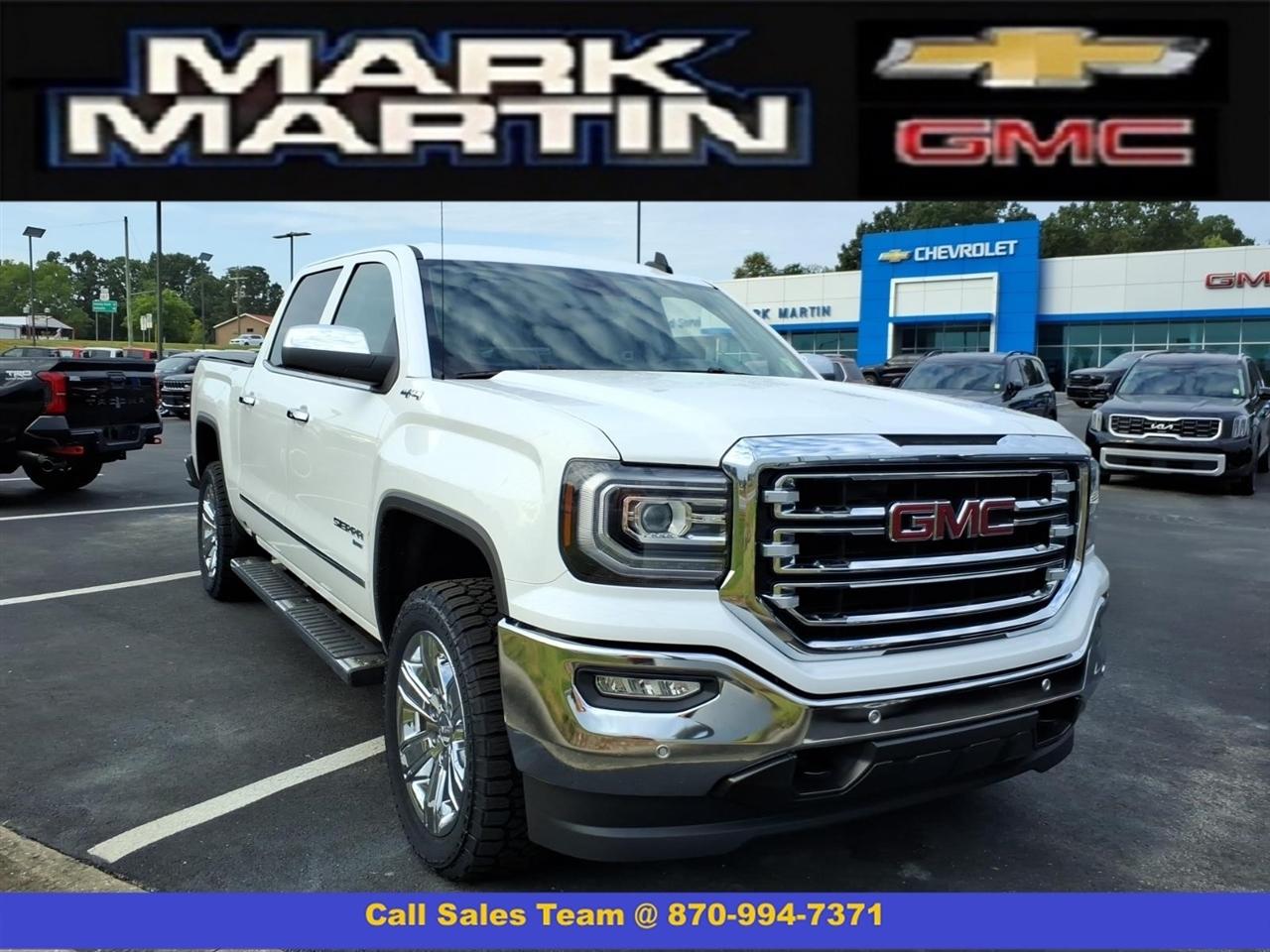 2018 GMC Sierra 1500 4WD Crew Cab 143.5" SLT