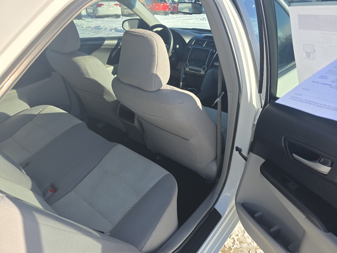 Toyota Camry LE 2013