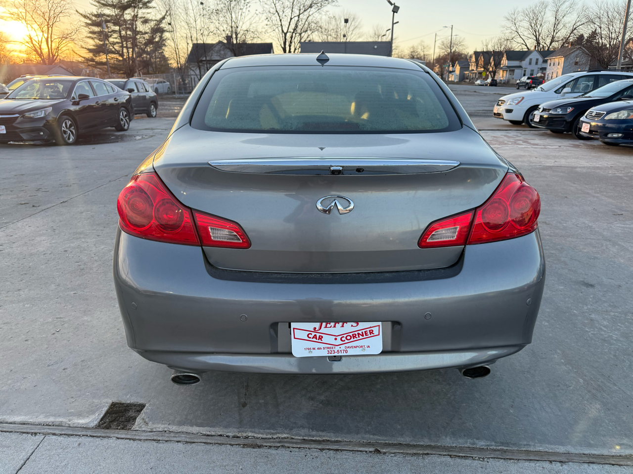 Infiniti G Sedan 37x AWD 2012