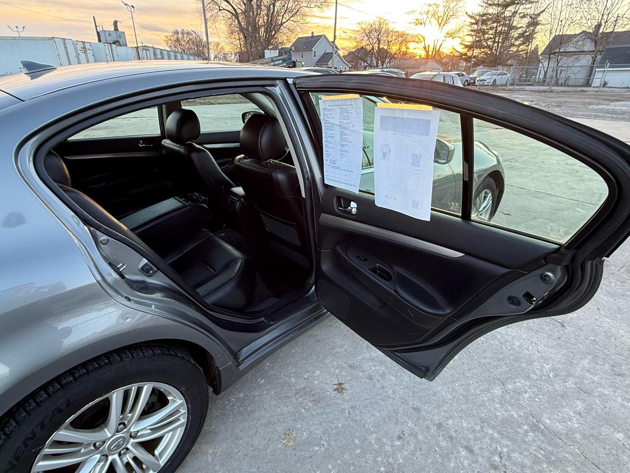 Infiniti G Sedan 37x AWD 2012