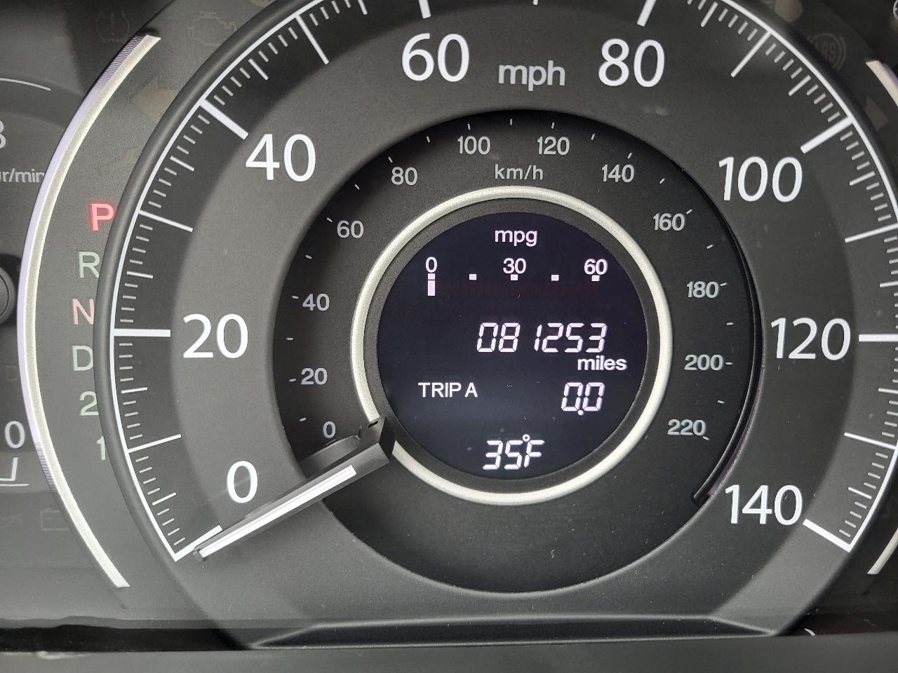 Honda CR-V LX 4WD 5-Speed AT 2012