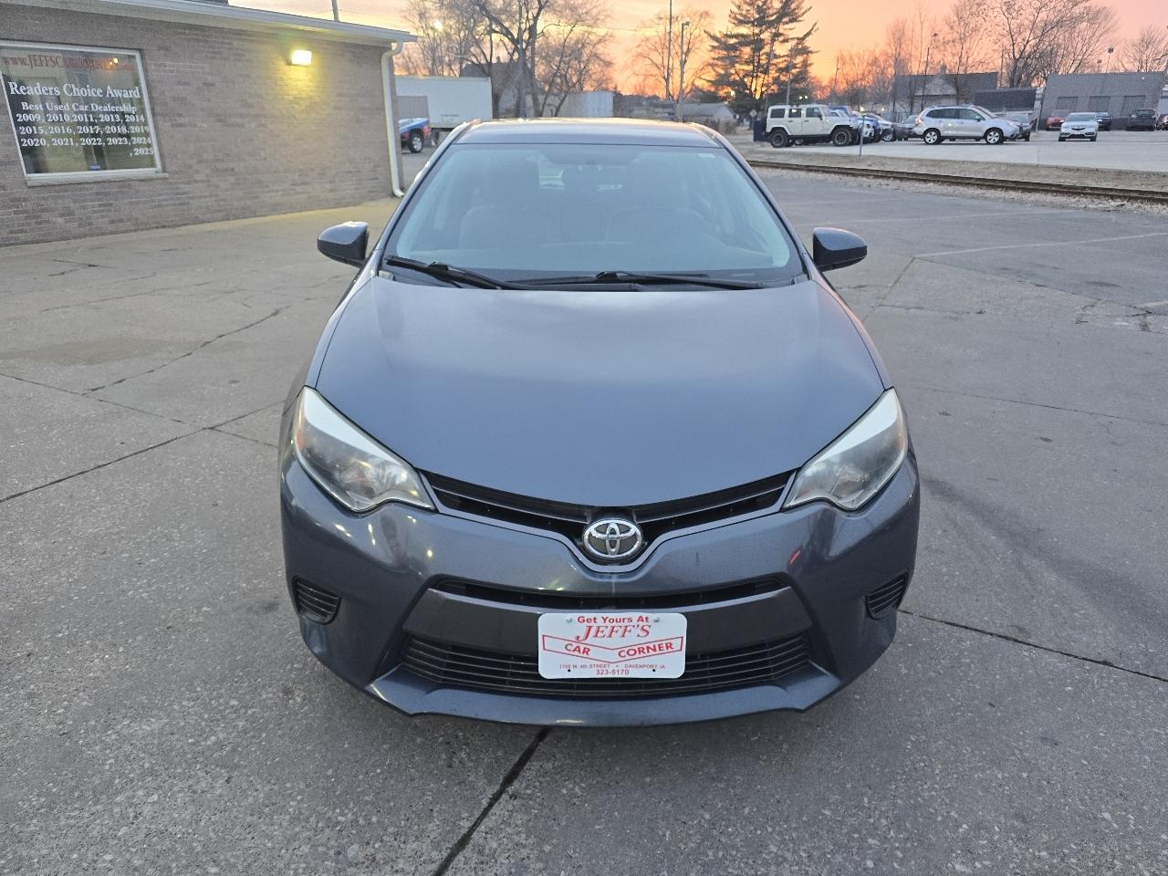 Toyota Corolla LE CVT 2015