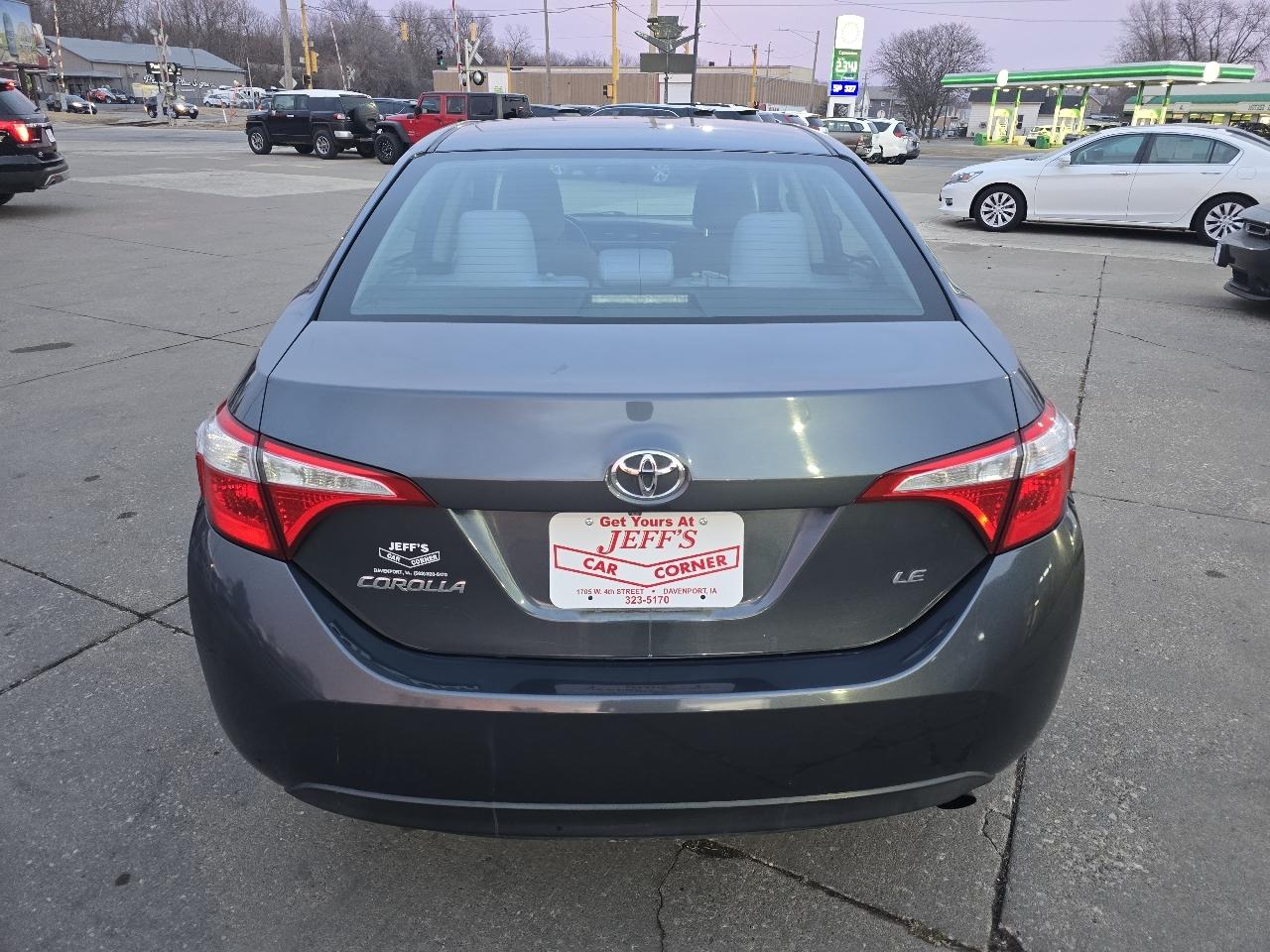 Toyota Corolla LE CVT 2015