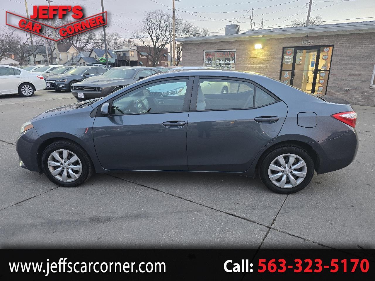 2015 Toyota Corolla LE CVT