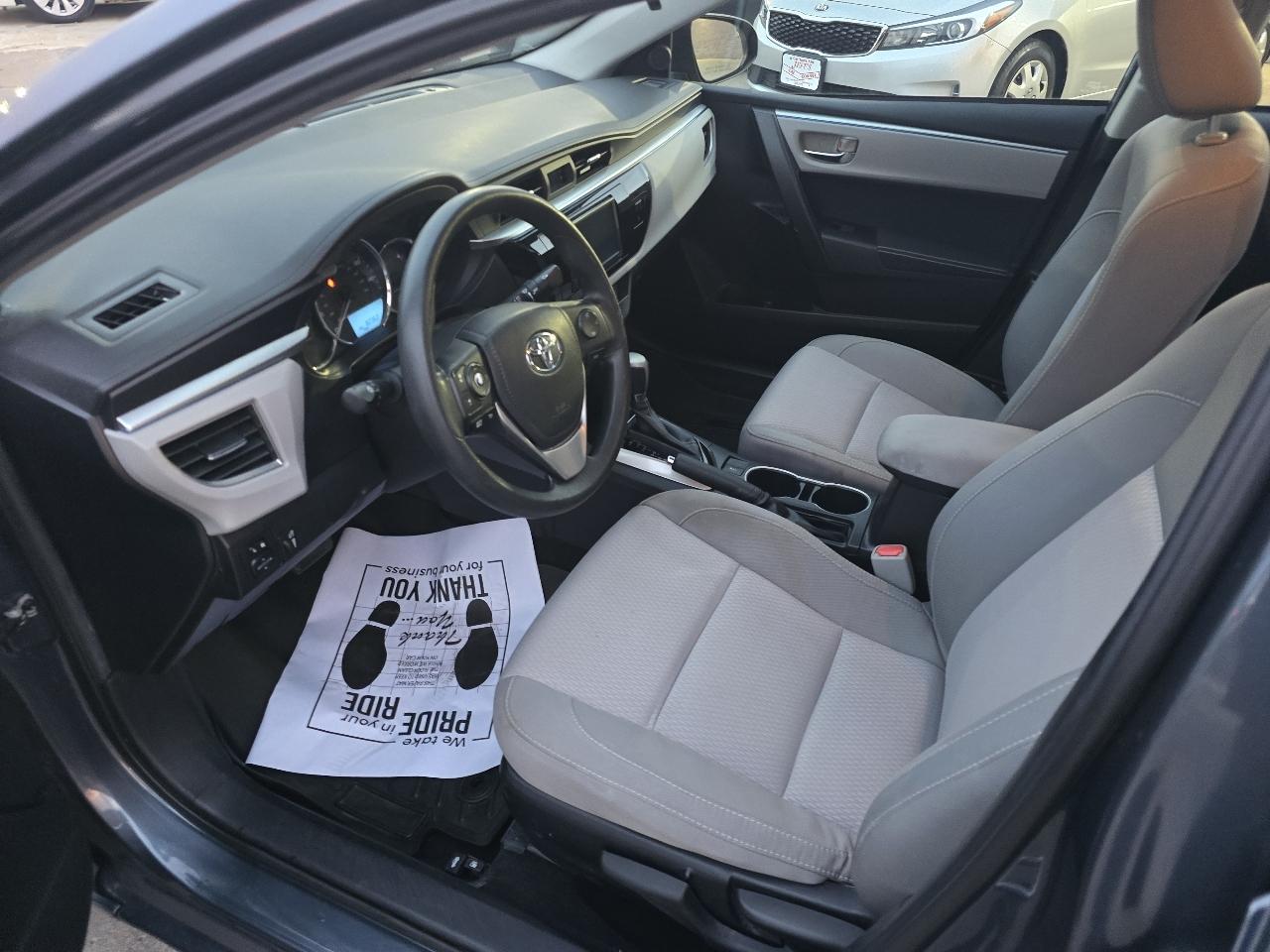 Toyota Corolla LE CVT 2015