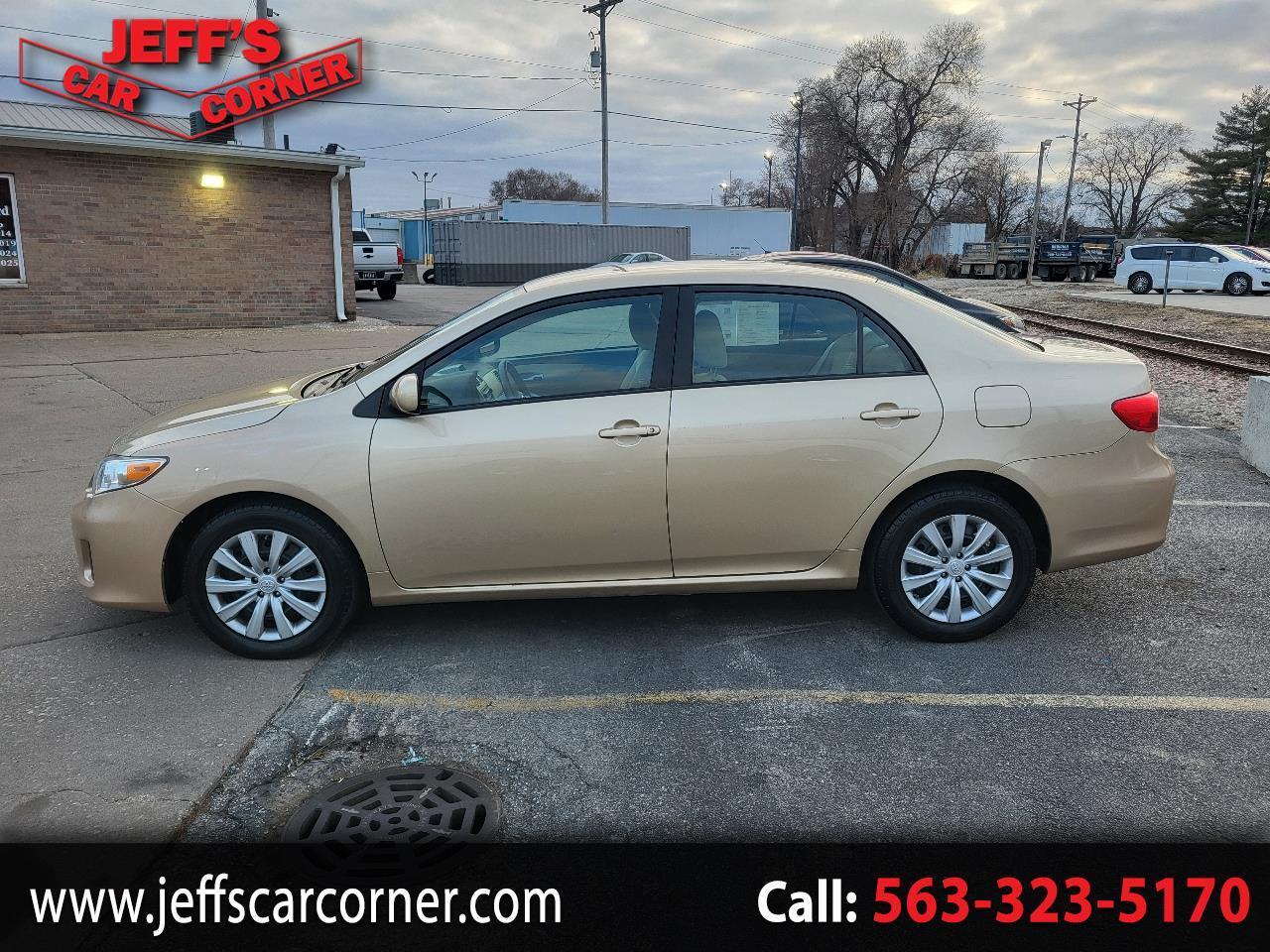 2012 Toyota Corolla LE 4-Speed AT