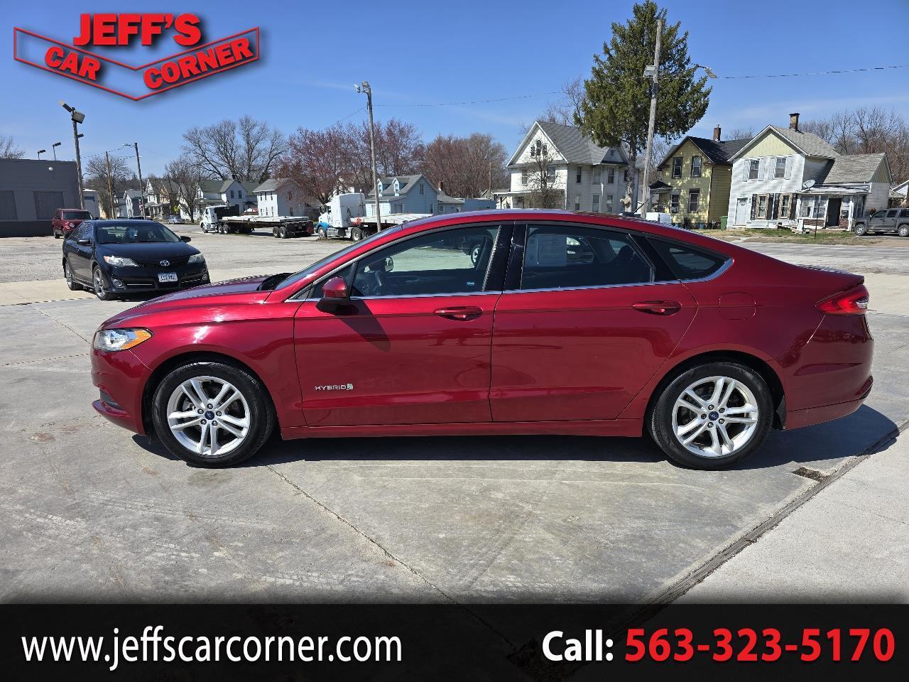 2018 Ford Fusion Hybrid SE