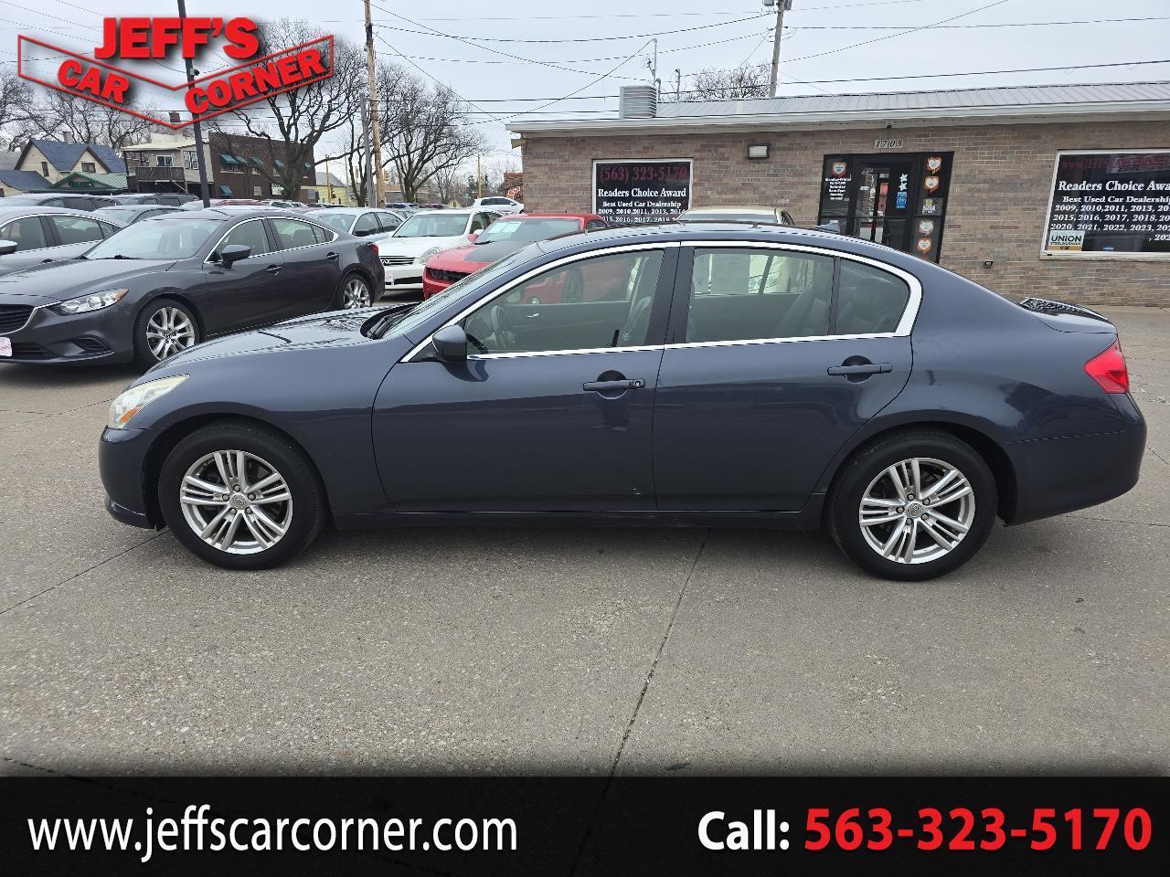2012 Infiniti G Sedan 37x AWD