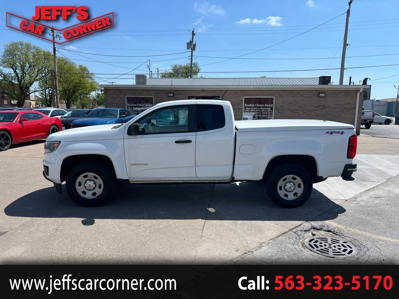 2017 Chevrolet Colorado Work Truck Ext. Cab 4WD