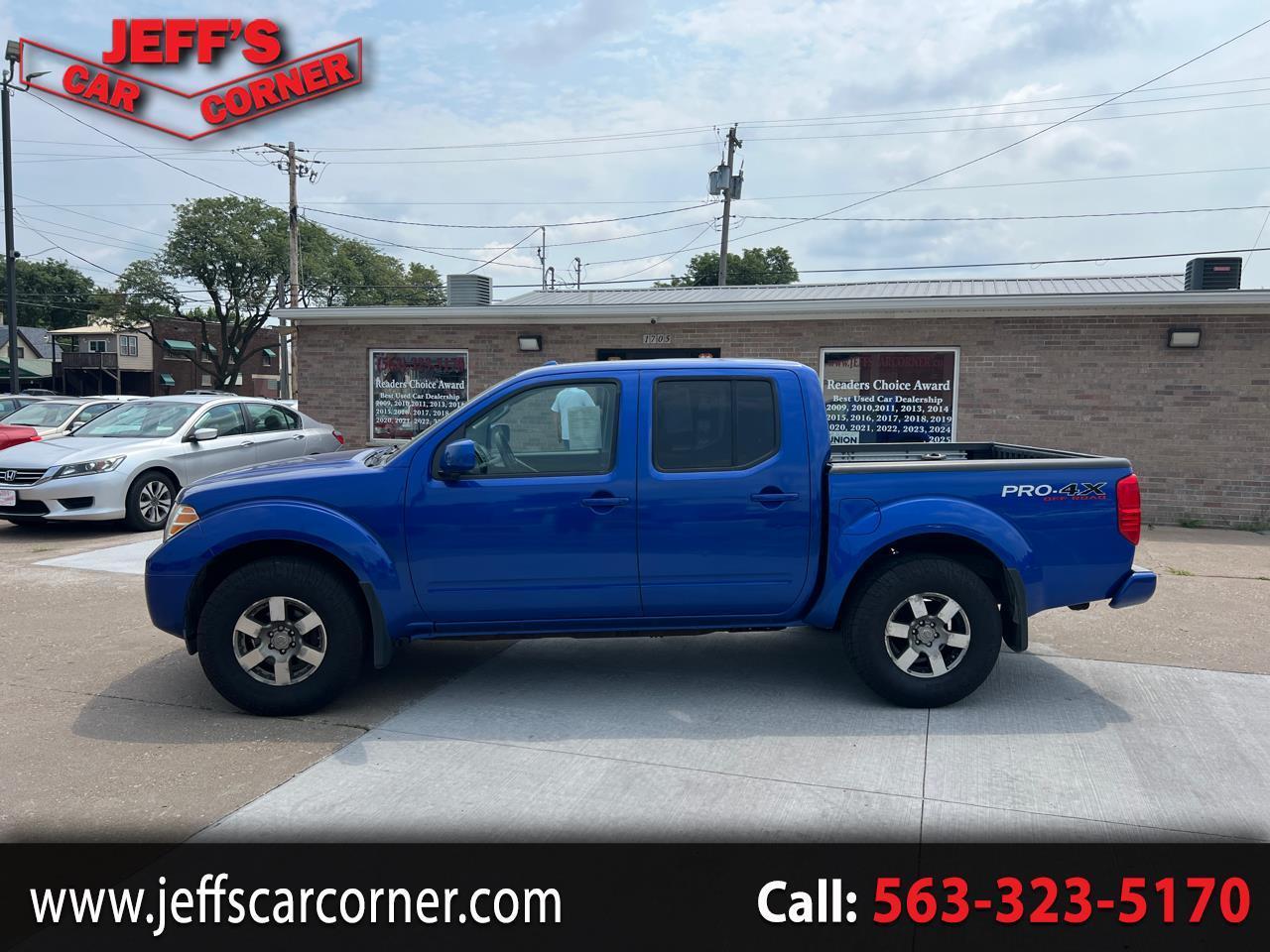 2012 Nissan Frontier PRO-4X Crew Cab 4WD