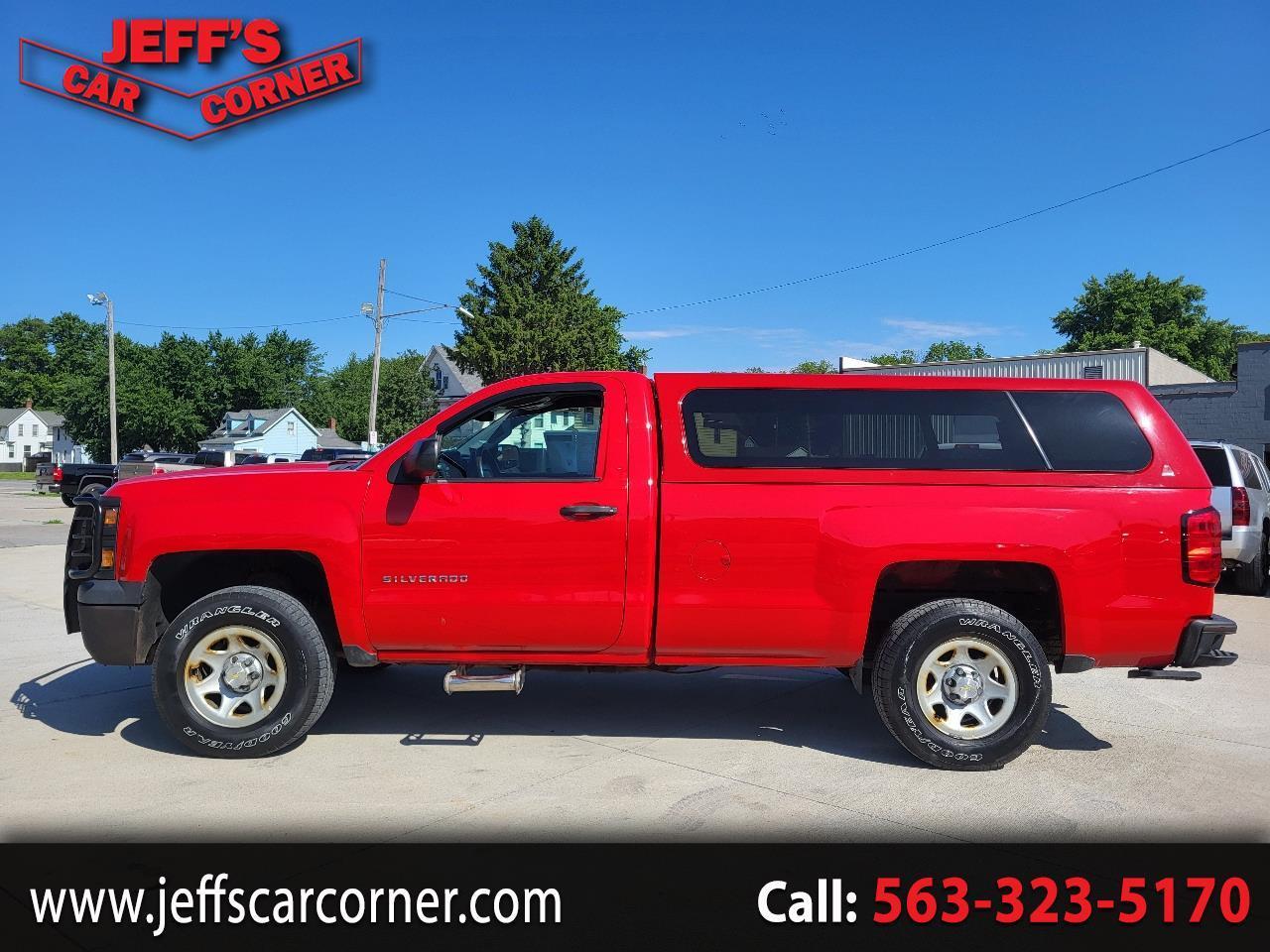 2014 Chevrolet Silverado 1500 Work Truck 1WT Regular Cab 4WD