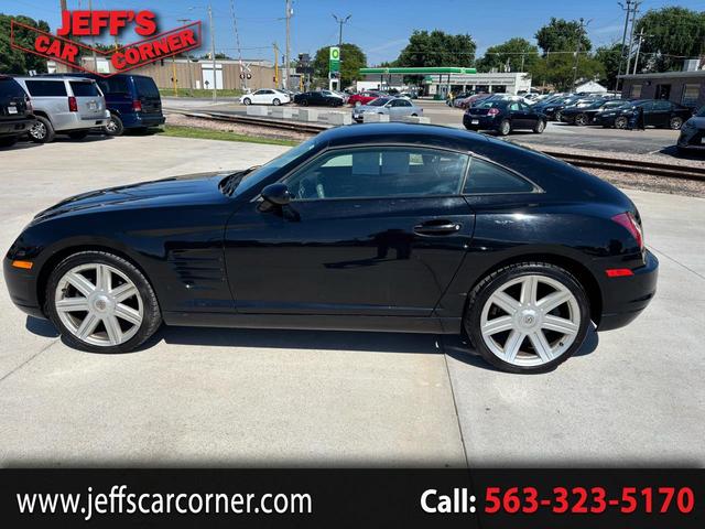 Black 2005 Chrysler Crossfire Roadster RWD Convertible Rear-Wheel Drive 6-Speed Manual